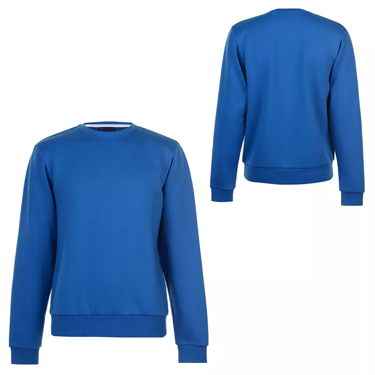 Customized Crewneck SweatShirt features ribbing on the collar, hem, and cuffs to keep you warm - view 3