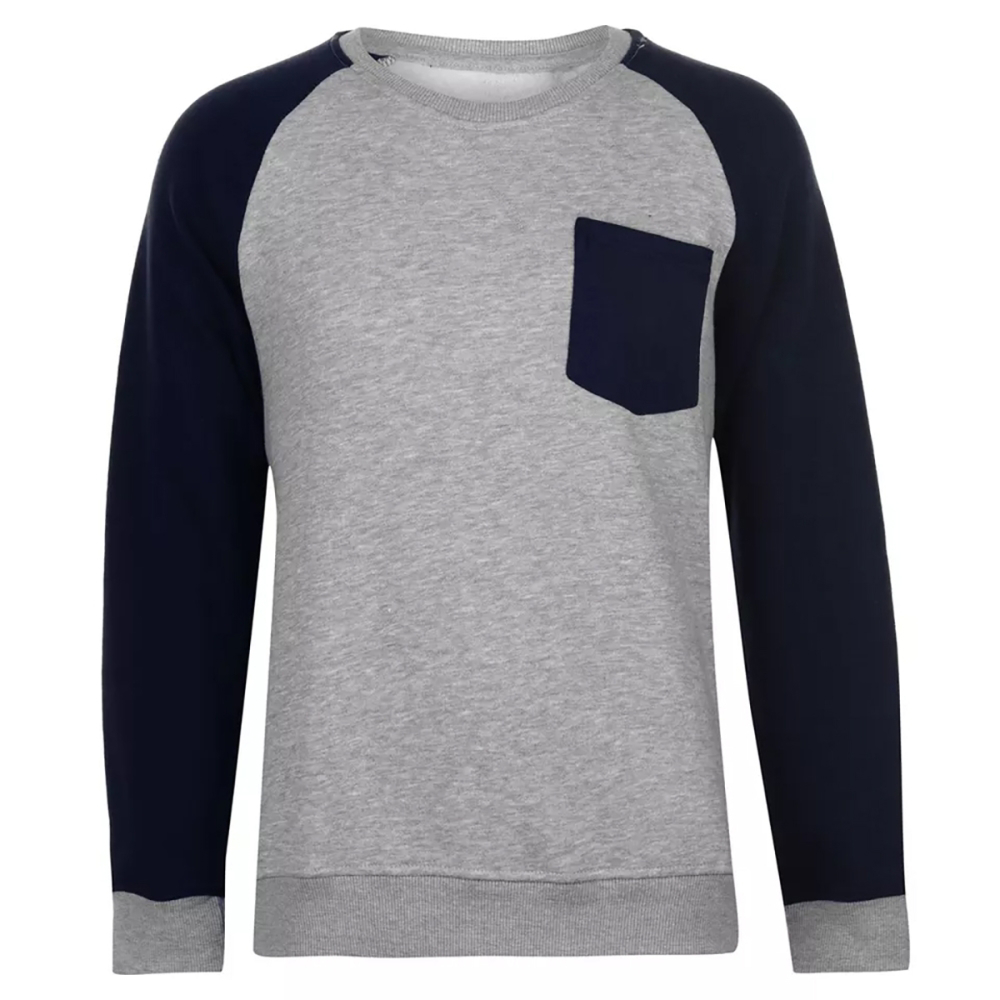 Customized Crewneck SweatShirt features ribbing on the collar, hem, and cuffs to keep you warm - view 5