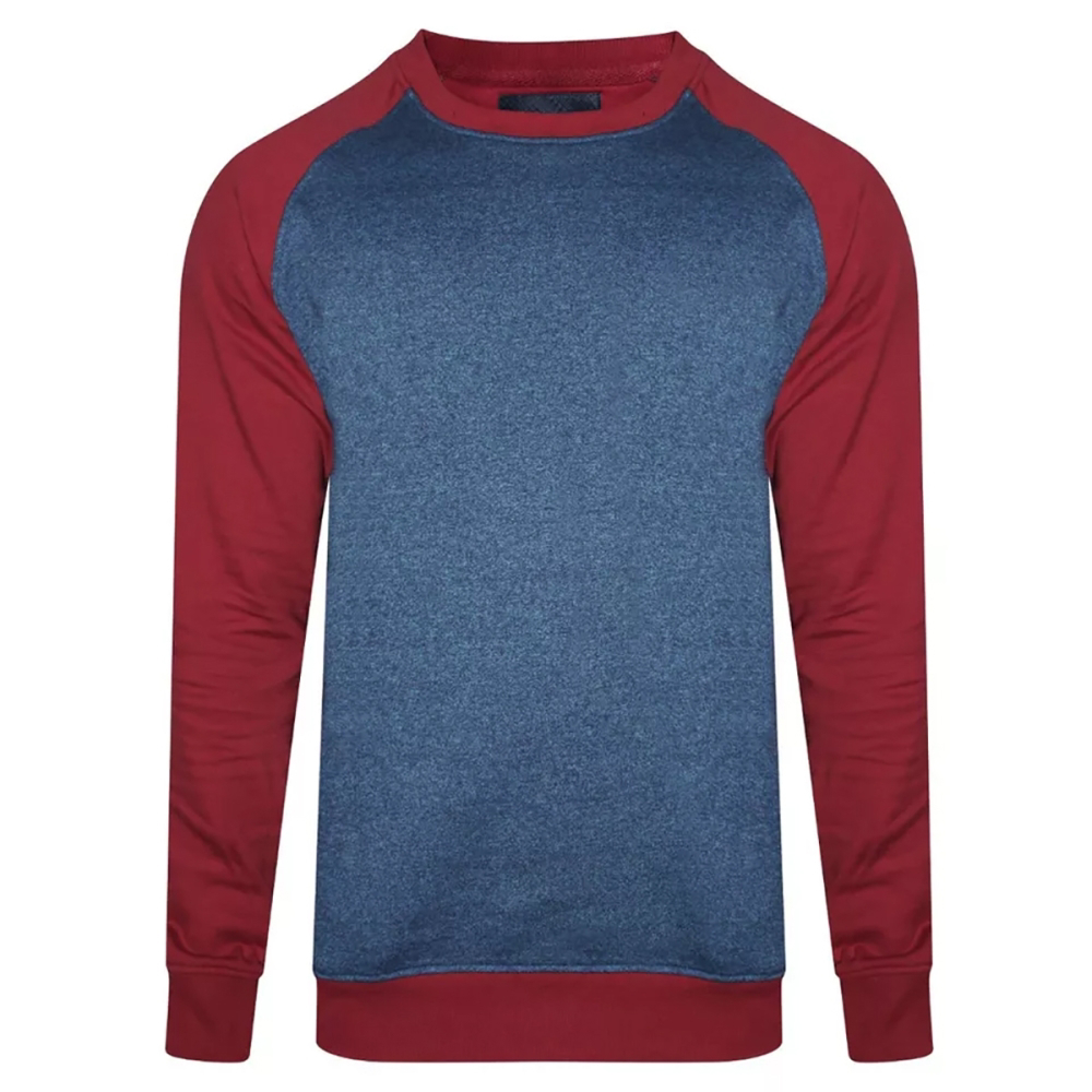 Customized Crewneck SweatShirt features ribbing on the collar, hem, and cuffs to keep you warm