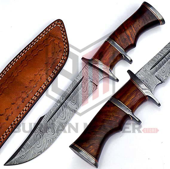 DAMASCUS BOWIE KNIVES