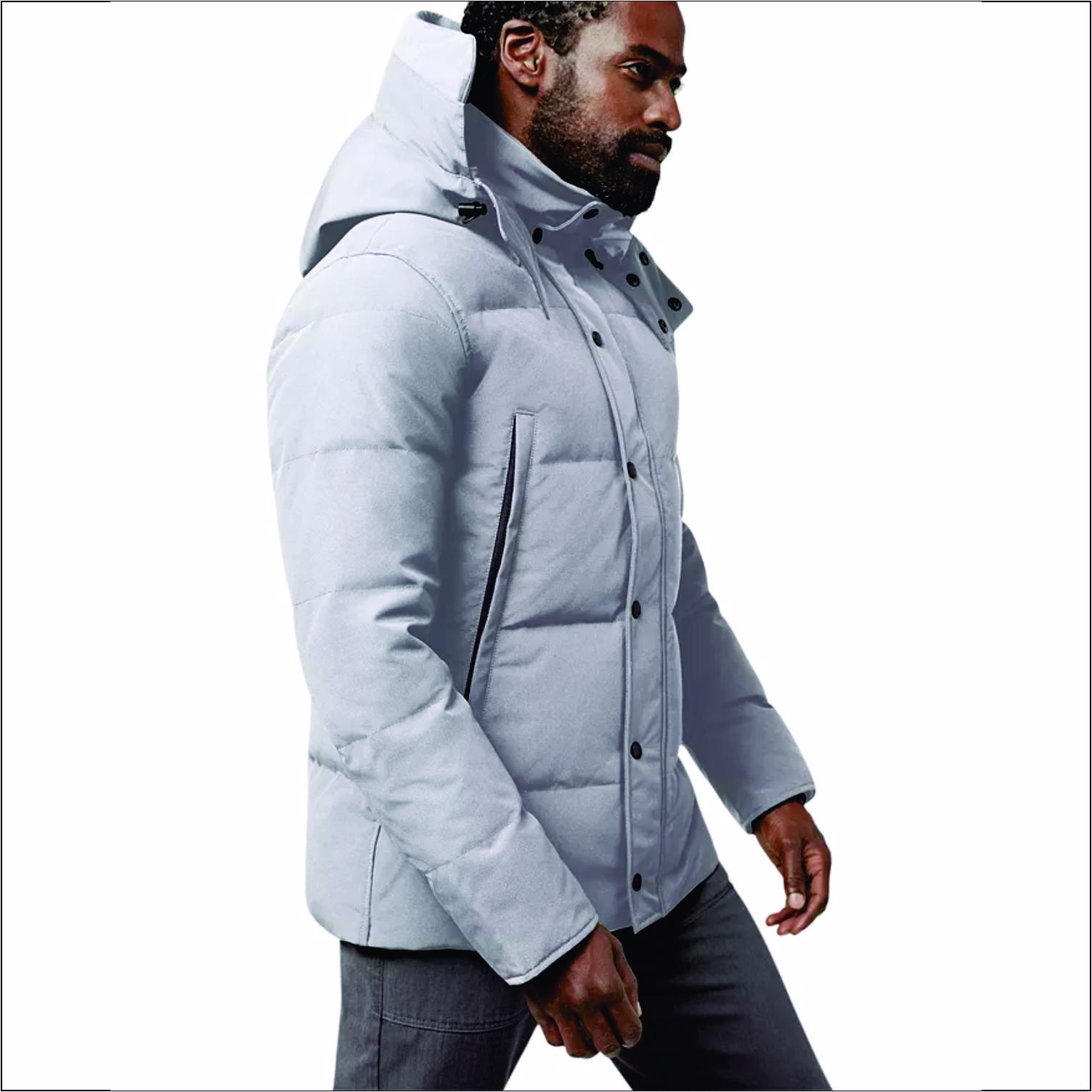  High Quality Latest Style Winter Warm Custom Made Men Puffer Jacket  - view 4