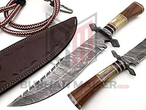 DAMASCUS BOWIE KNIVES