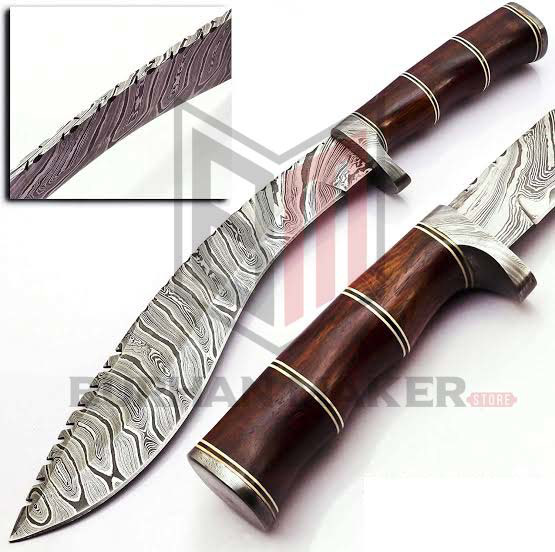 DAMASCUS KUKRI KNIFE