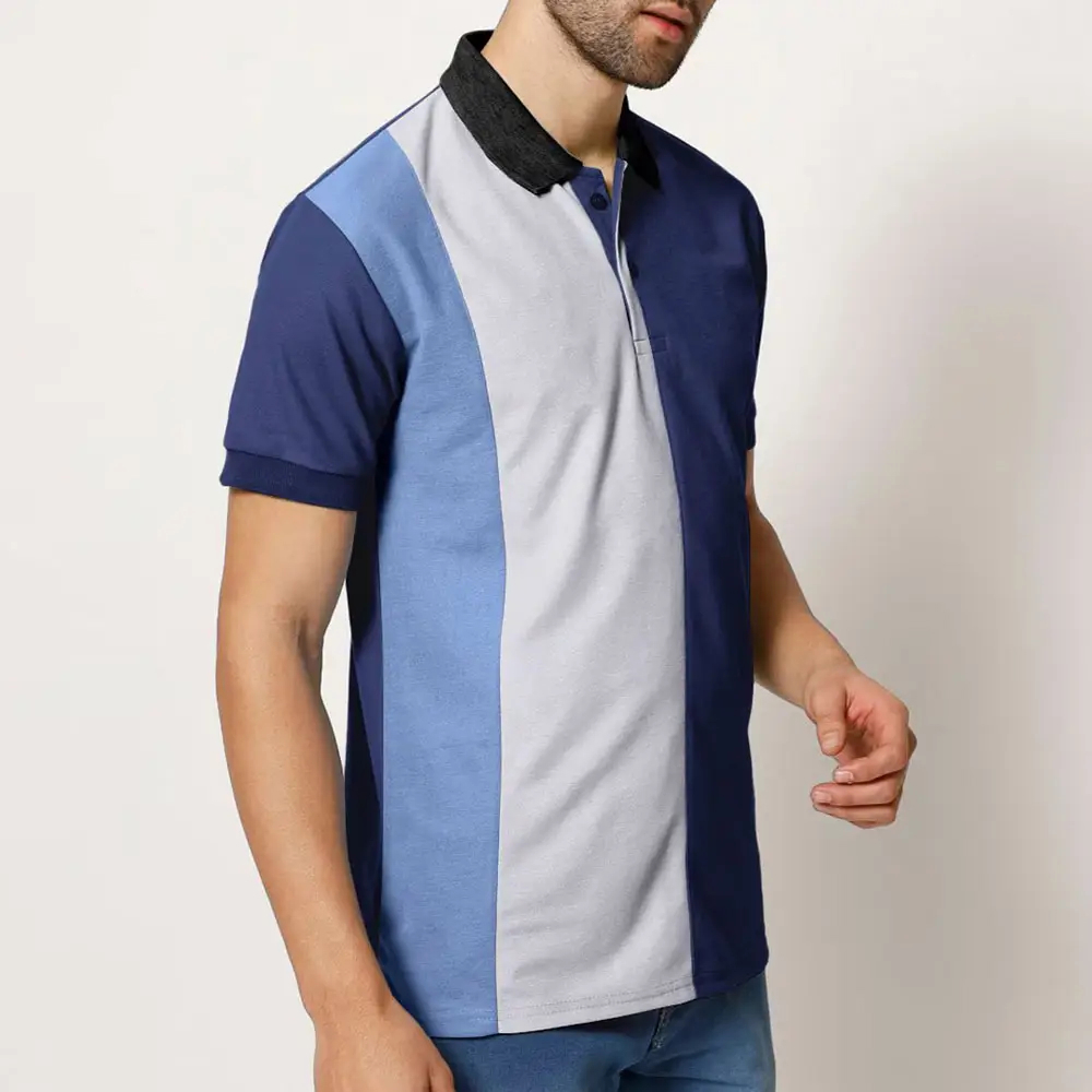 Wholesale Custom Design High Quality Plain Mens  polo t-shirt - view 4