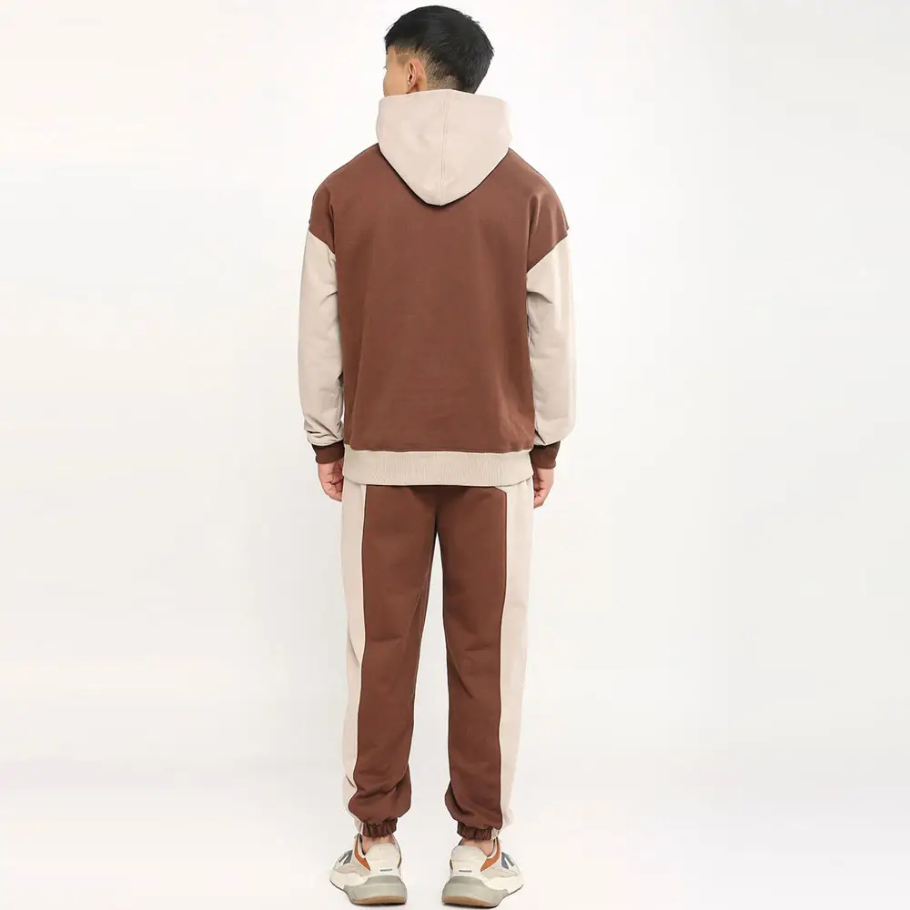 New Design Track Sweat Suit Two 2 Piece Jogger Set - view 4