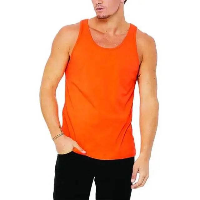 OEM Summer High Quality Men's Cotton Tank Top - view 5