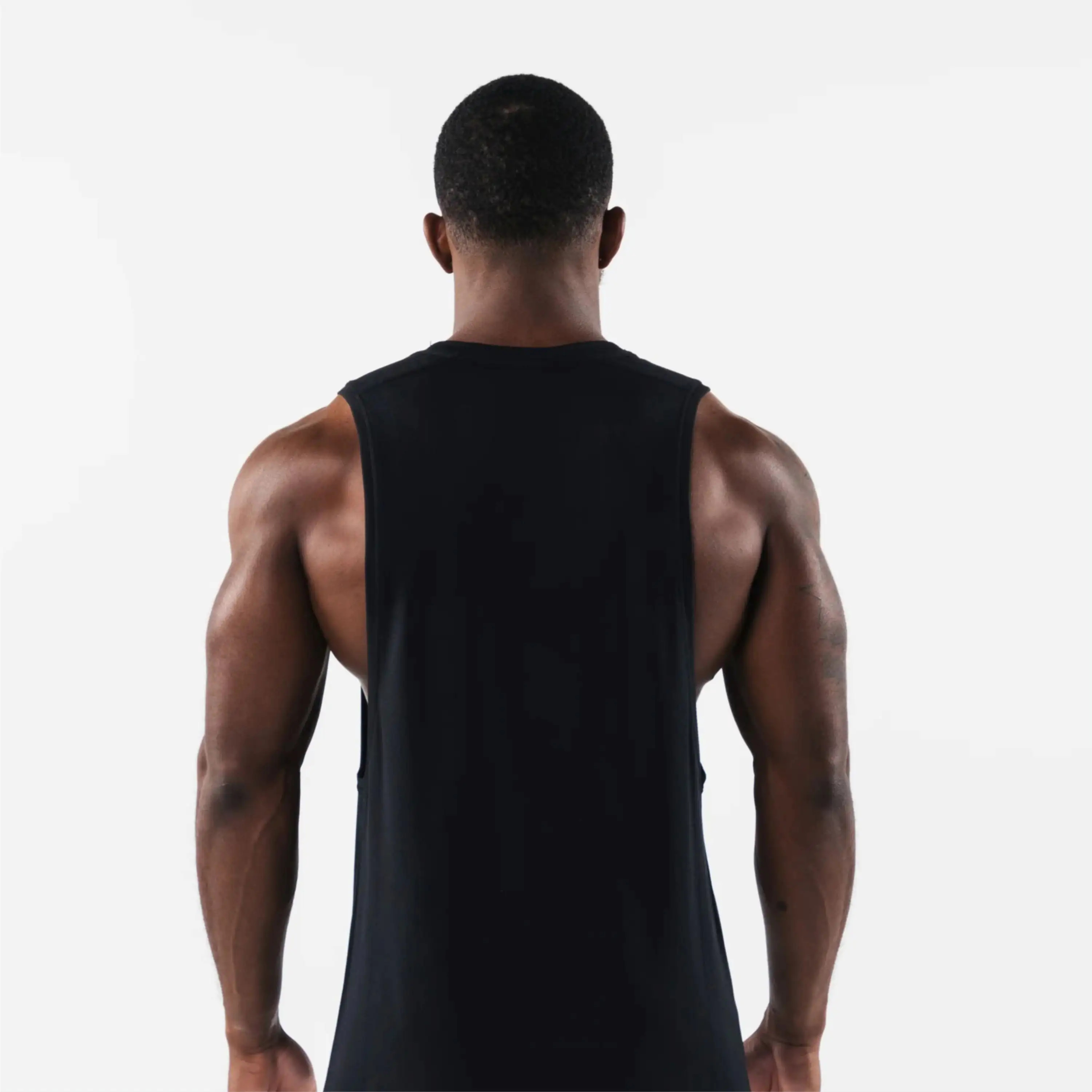 Summer Wear Men Tank Top In Solid Color Soft Comfortable