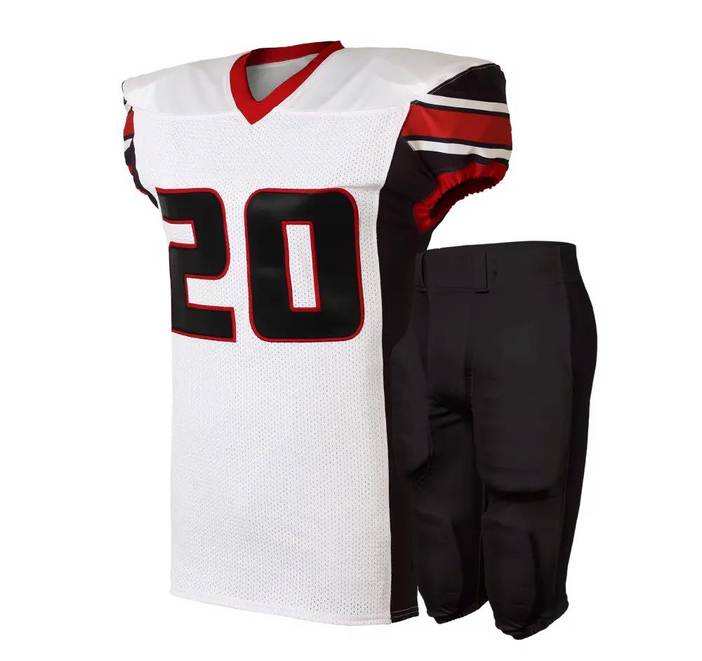 wholesale High Quality custom logo printed American football uniform - view 2