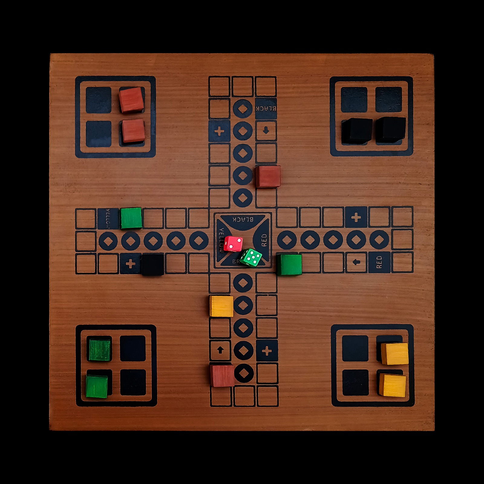  Beautifully Crafted Wooden games Box 4 in 1 With Versatile Design  - view 3