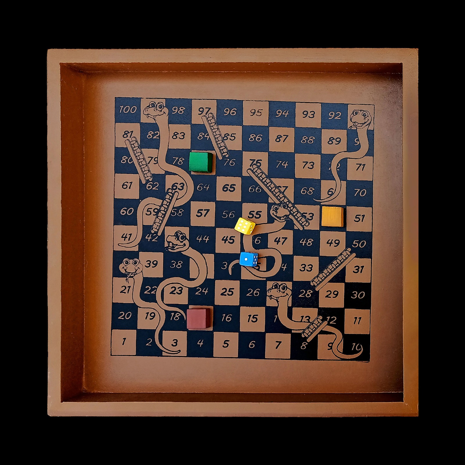 Beautifully Crafted Wooden games Box 4 in 1 With Versatile Design  - view 5