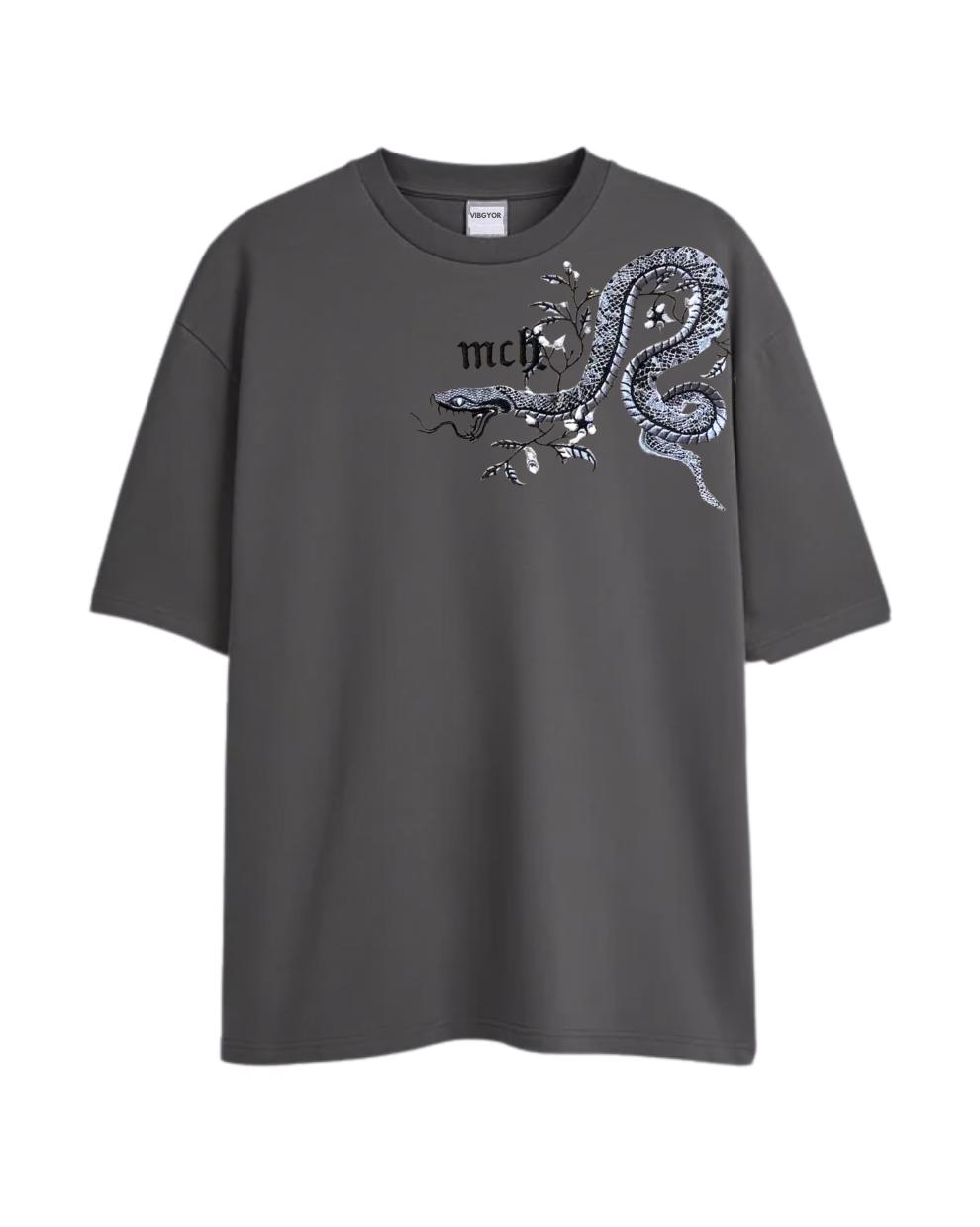 Oversized Tshirt with Acid washed Custom Dtf printing Custom Puff Print Tshirt - view 5