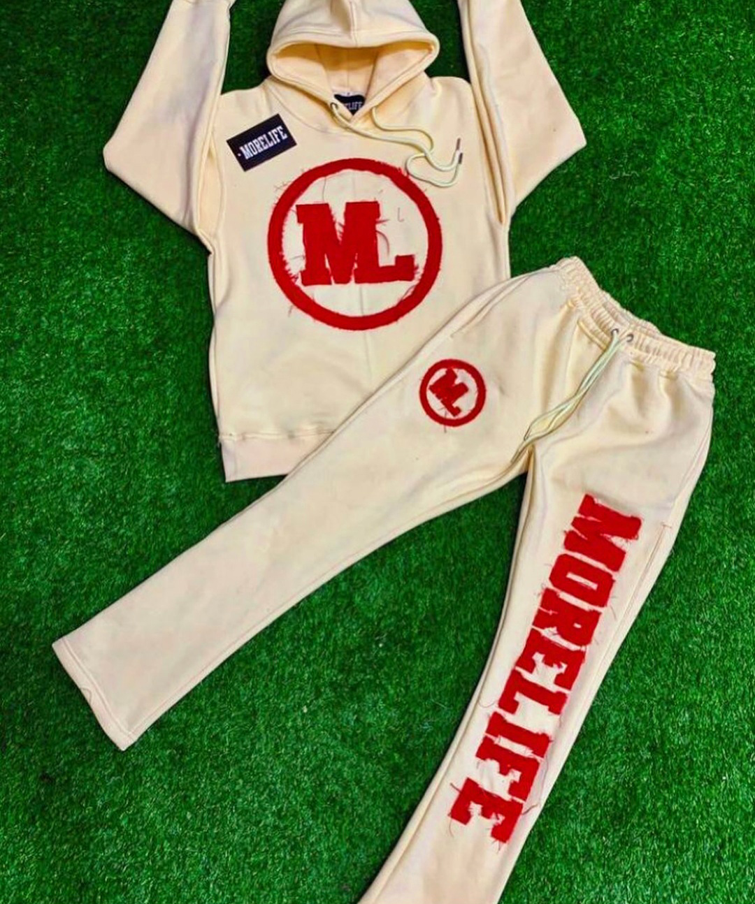  High Quality Premium Sweatsuit Set Fully Customised Logo Printing  - view 2