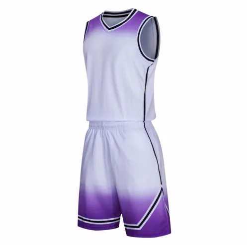  Premium High Quality Customized  Basketball Uniforms Available In Different Sizes Designs and Logo - view 4