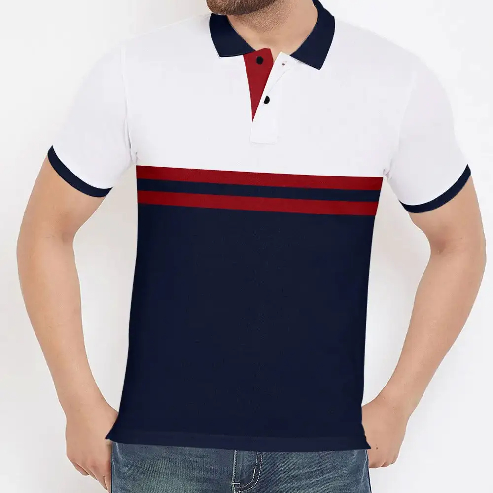 Custom Made 100% Cotton Polo shirt for Men