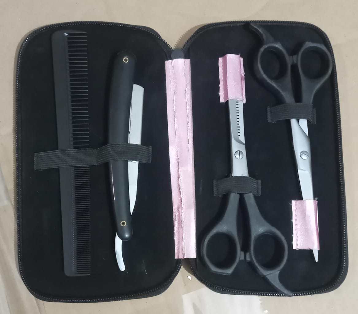  High Quality Barber Hair Cutting Kit with Pouch Available In Affordable Price  - view 2