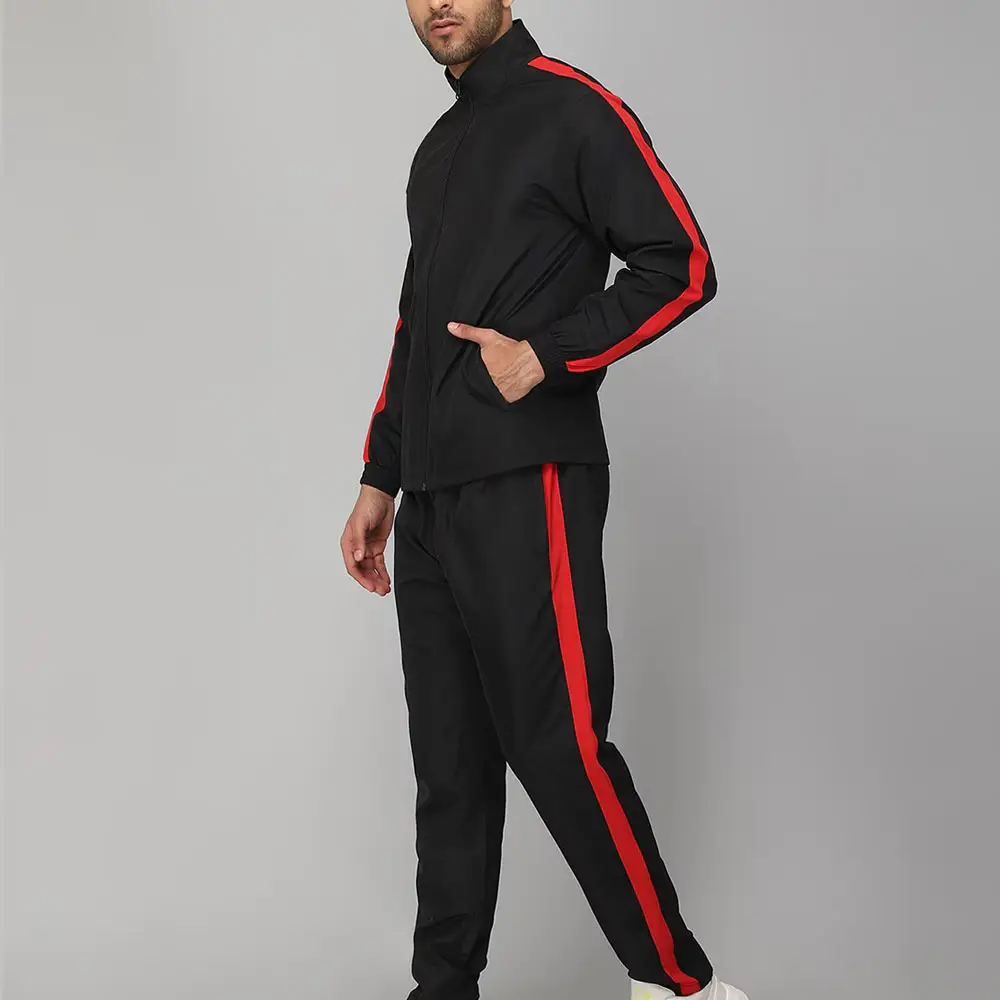 Custom Tracksuit High Quality Custom Reflective Logo - view 4