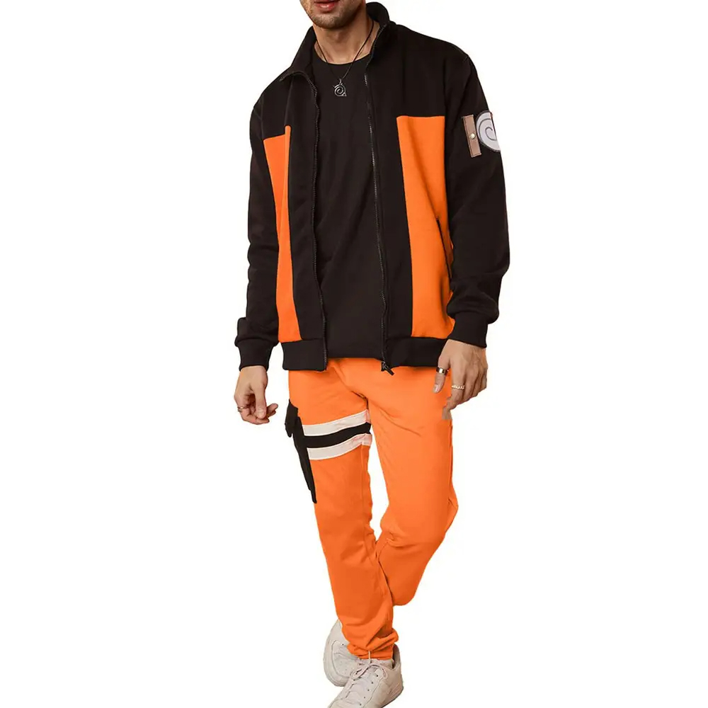 Custom Jogging Jacket Track Suit 2 Piece Set Streetwear - view 3