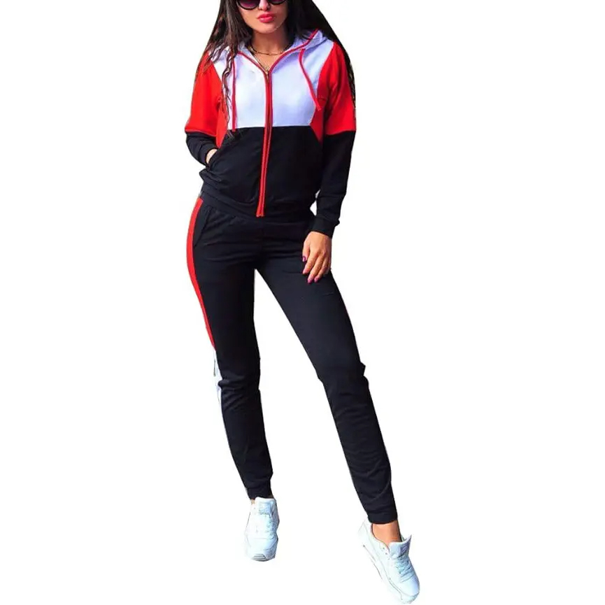 high quality women track suit casual wear training wear - view 3