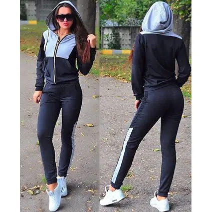 high quality women track suit casual wear training wear - view 4
