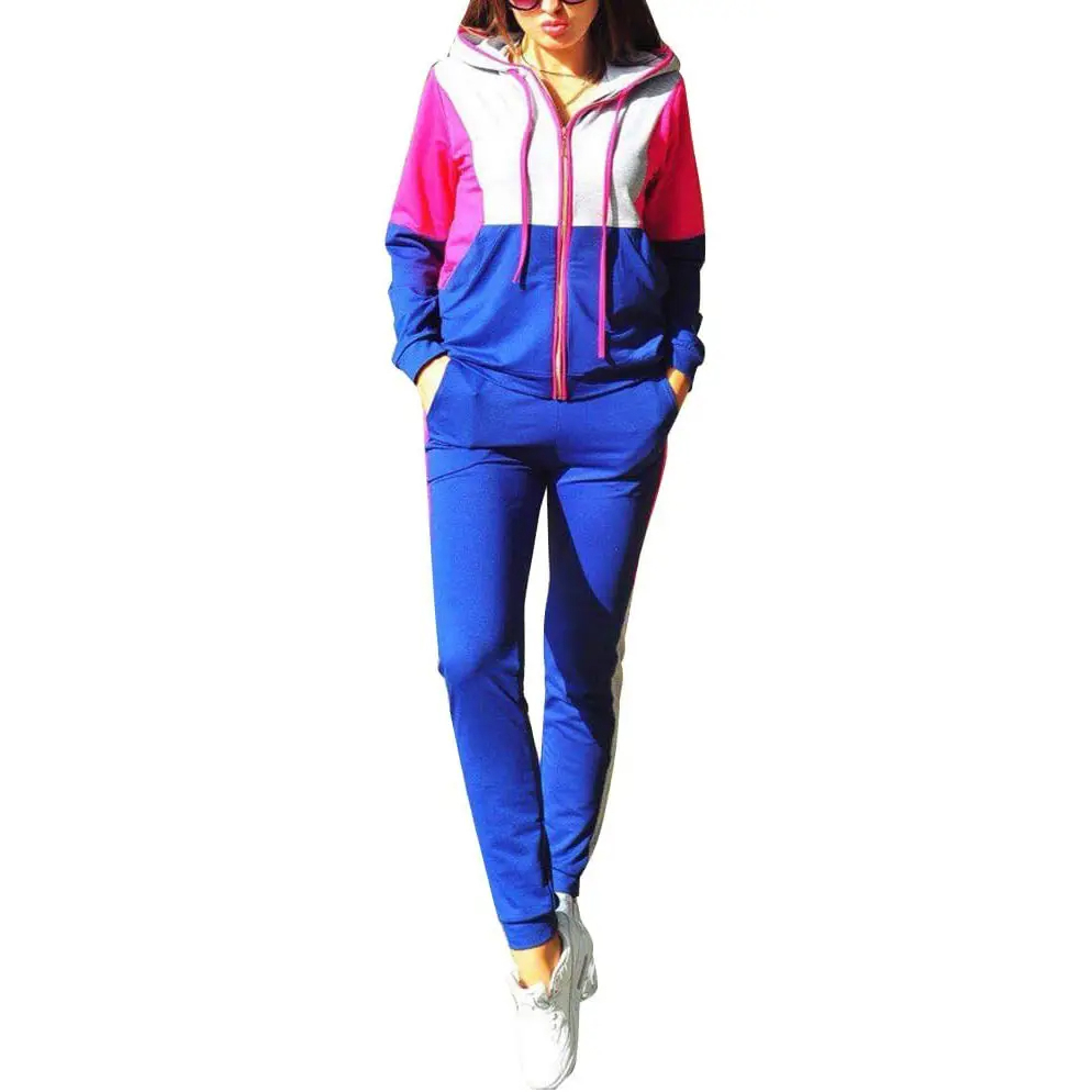 high quality women track suit casual wear training wear - view 5