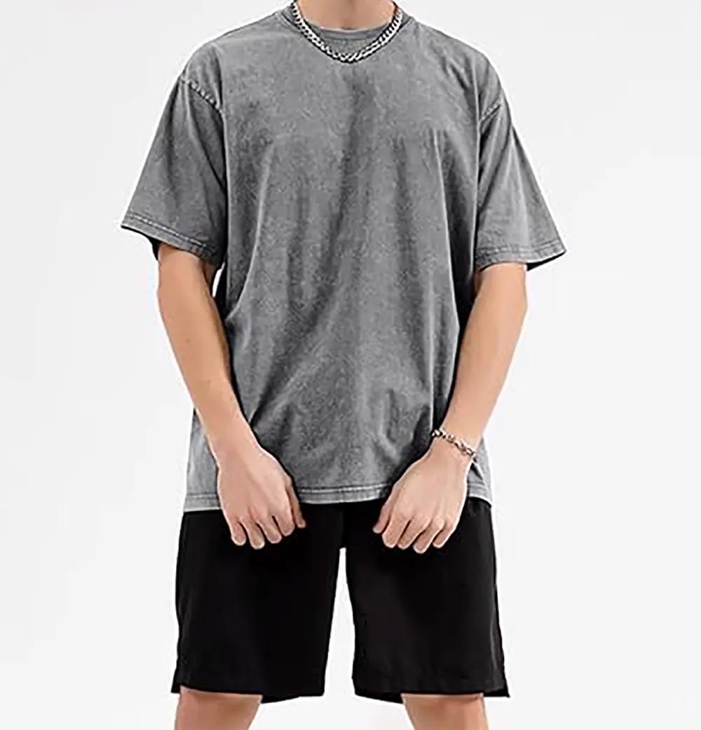 Best Outdoor Wear Street Style Acid Wash T Shirts Breathable