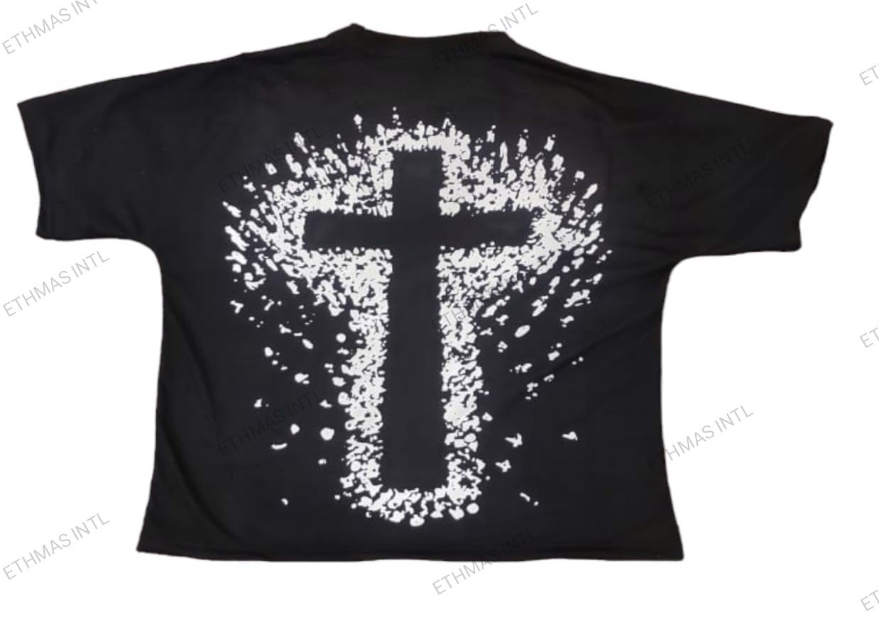 Customized Unisex Boxy Fit Oversized Cotton Jersey Tshirt - view 16