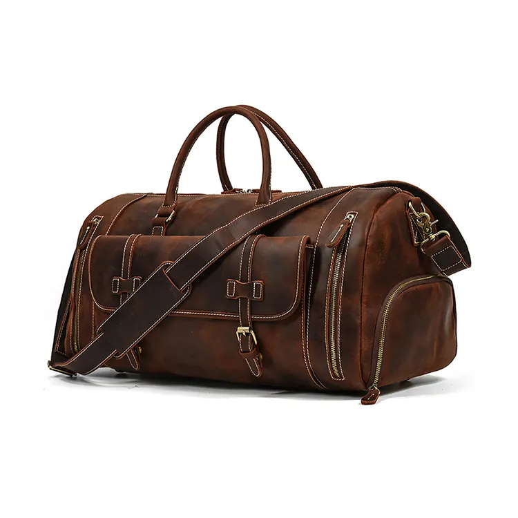  Travel Duffle Bag New 2024 Original Leather 