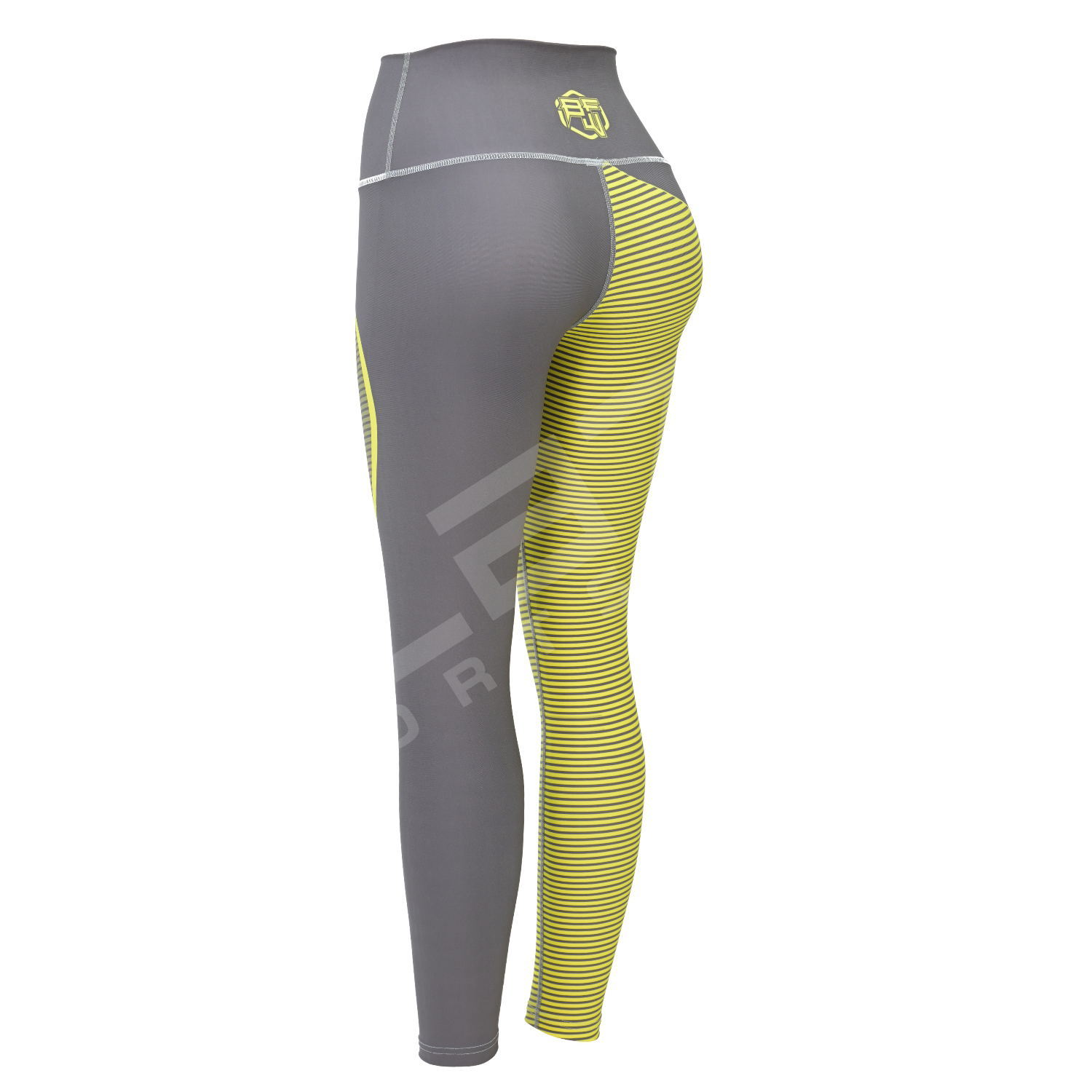 Custom OEM High Waist Workout Sports Yoga pants Breathable Sweat Wicking Leggings  - view 3