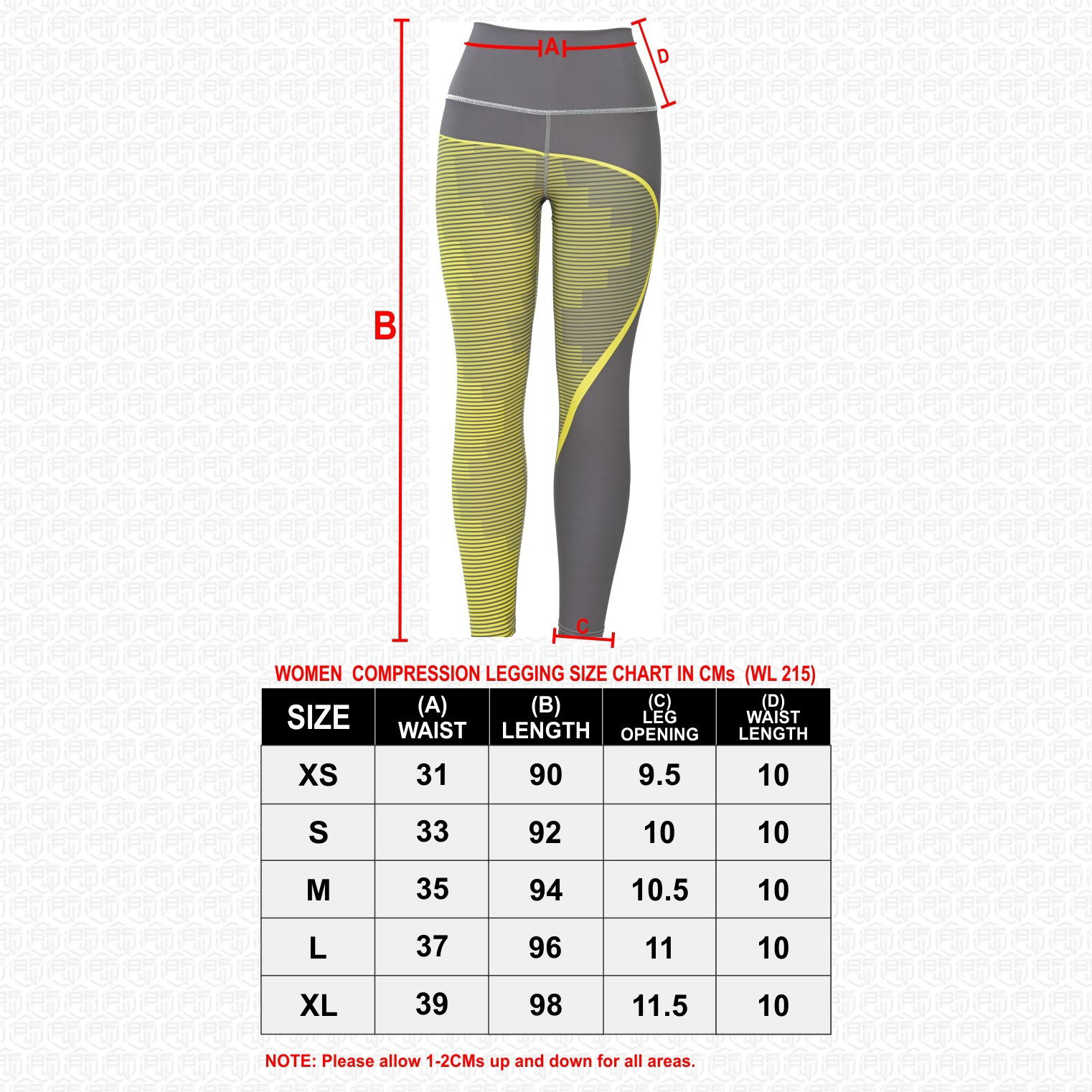 Custom OEM High Waist Workout Sports Yoga pants Breathable Sweat Wicking Leggings  - view 7