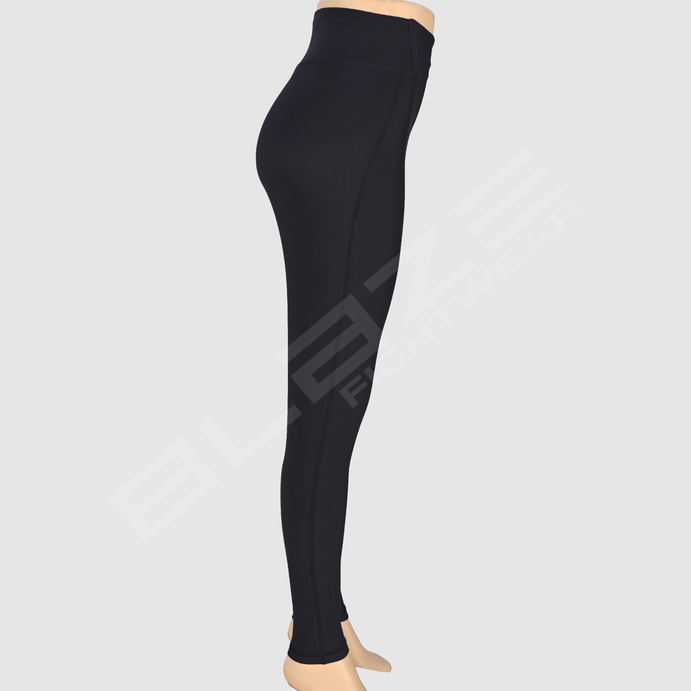 OEM Custom High Waist Yoga Pants Breathable Sweat Wicking Leggings Workout Sports Distressed  - view 3