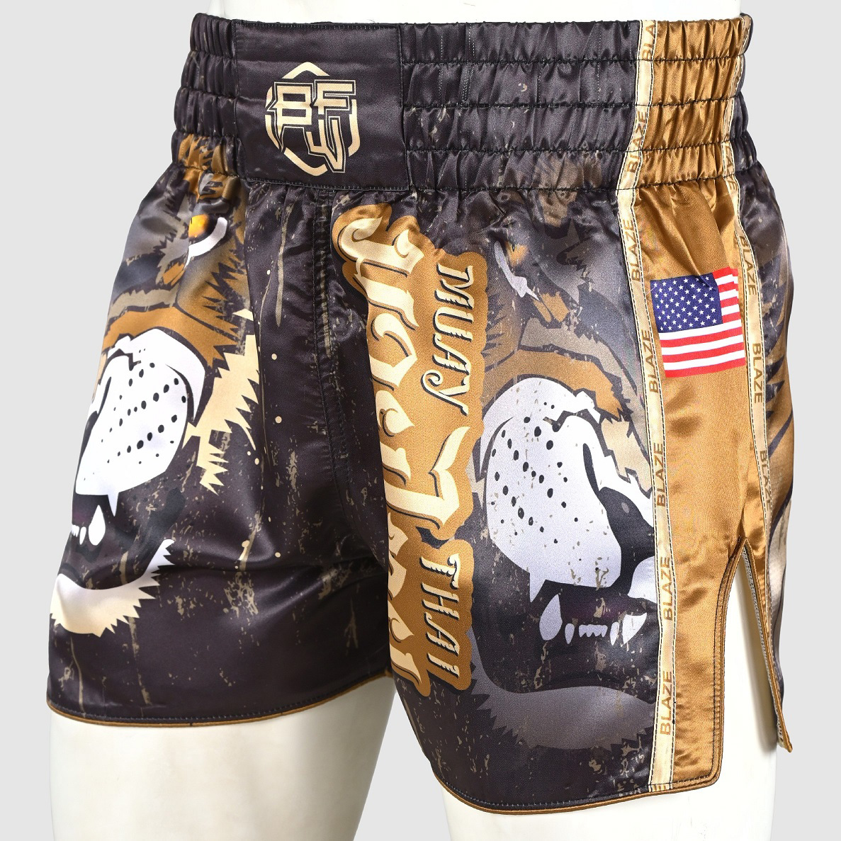 OEM Custom Muay Thai short Kick Boxing MMAshort Sparring Fight and Grappling short Fitness Training 