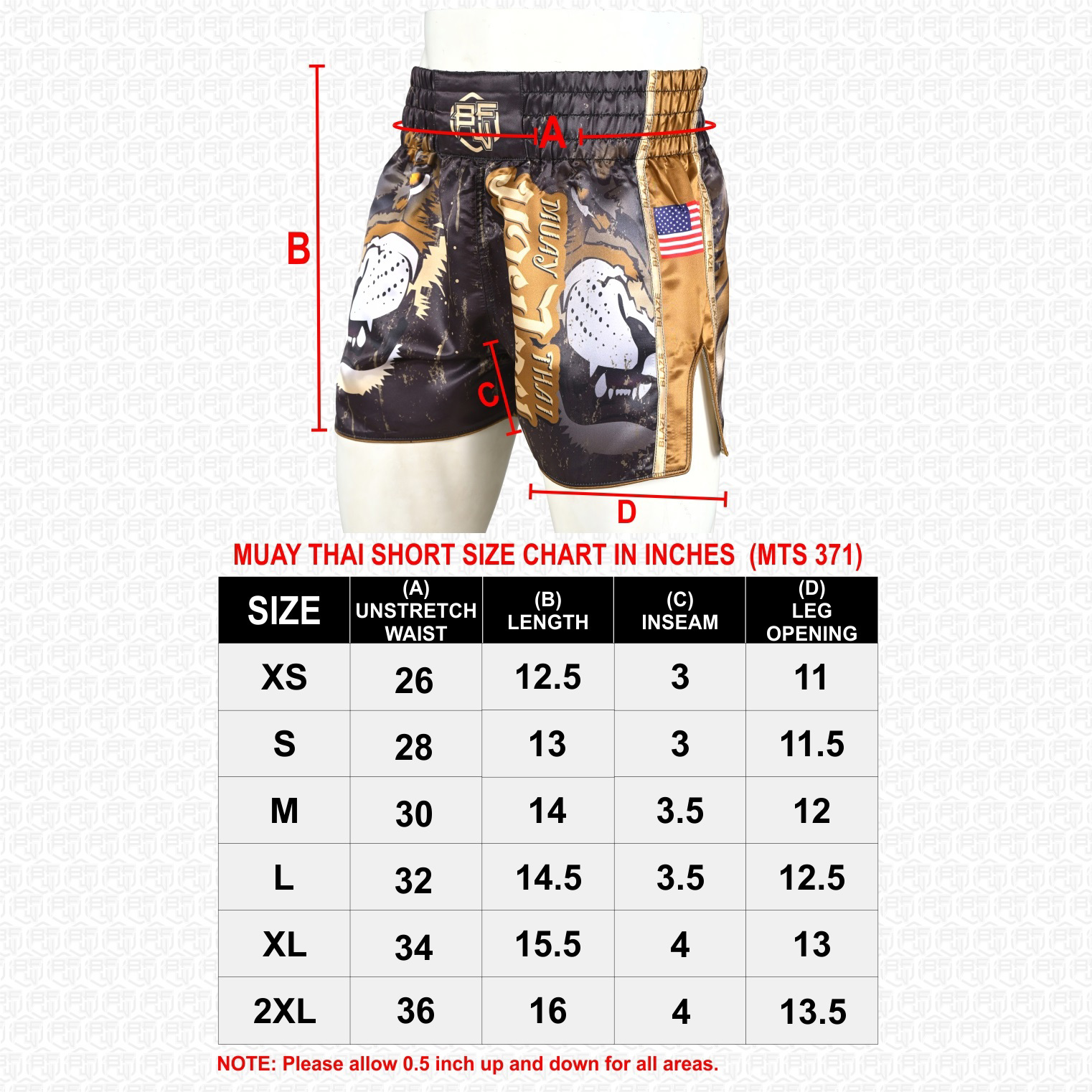 OEM Custom Muay Thai short Kick Boxing MMAshort Sparring Fight and Grappling short Fitness Training  - view 7