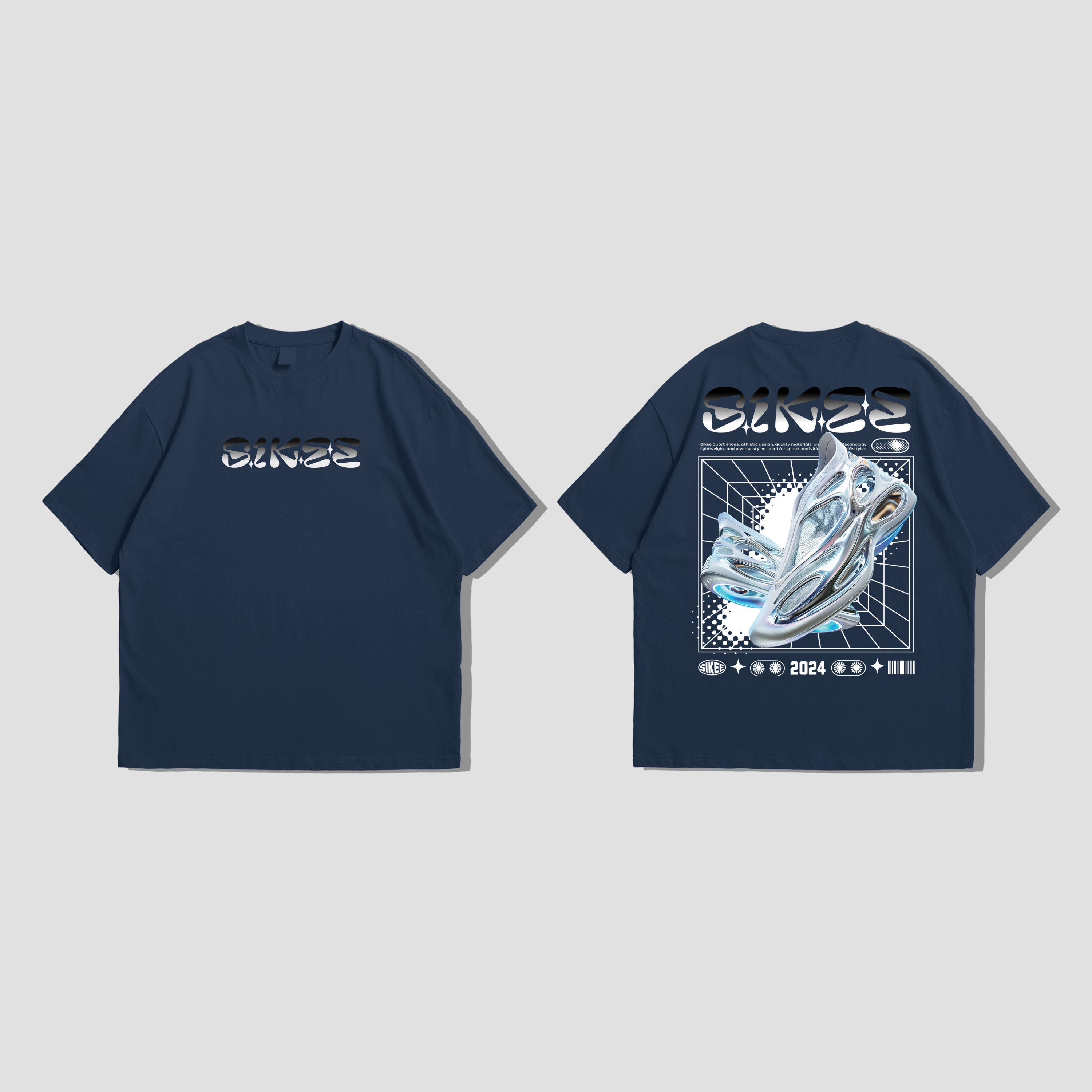 Custum Make Oversized Tshirt With Dtf Print 