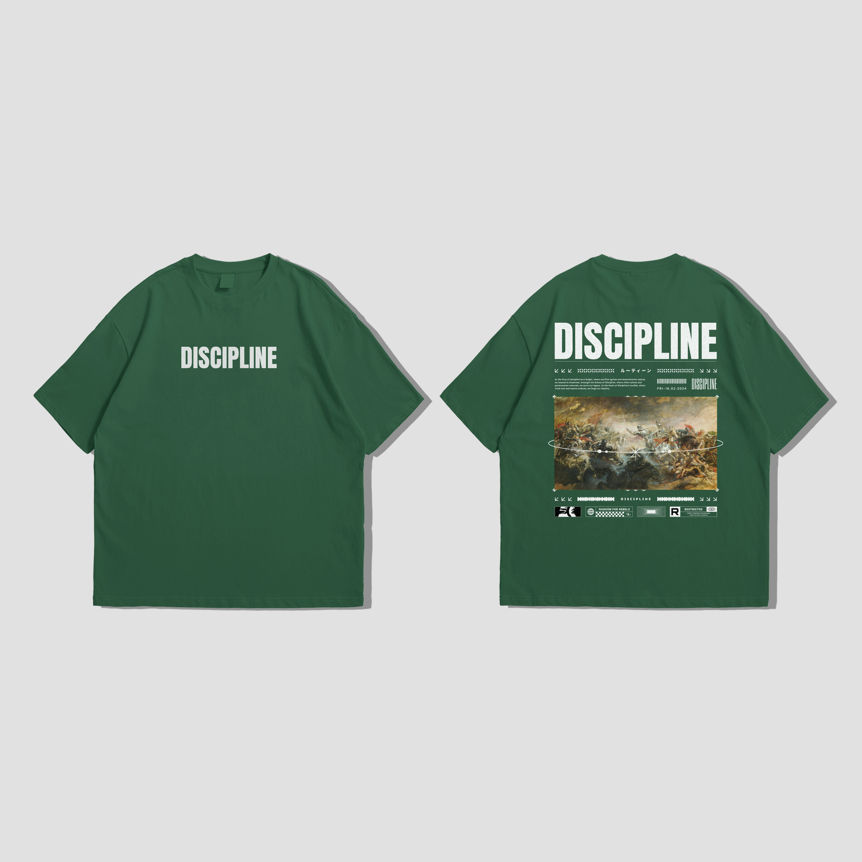 Custum Make Oversized Tshirt With Dtf Print  - view 4