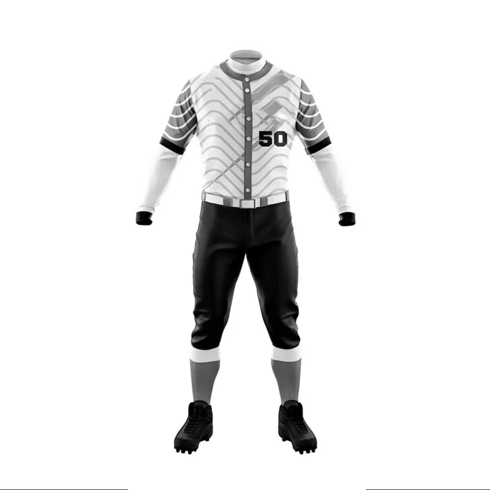 Custom Logo Baseball Uniforms High Quality Sublimated Design - view 2