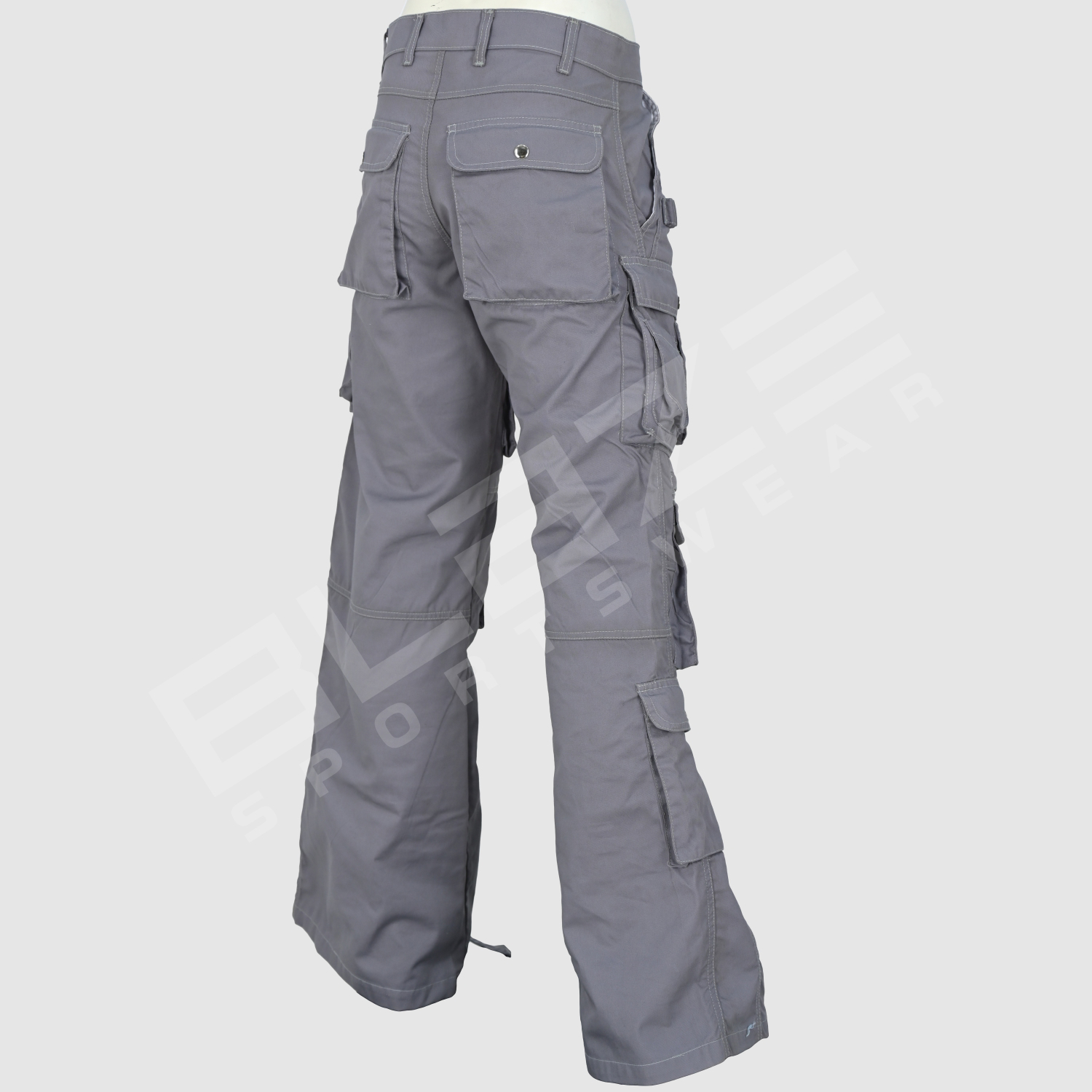 OEM Unisex Jeans Streetwear Hip Hop Casual Wide Leg Jeans Stone Washed Loose Straight Baggy  - view 6