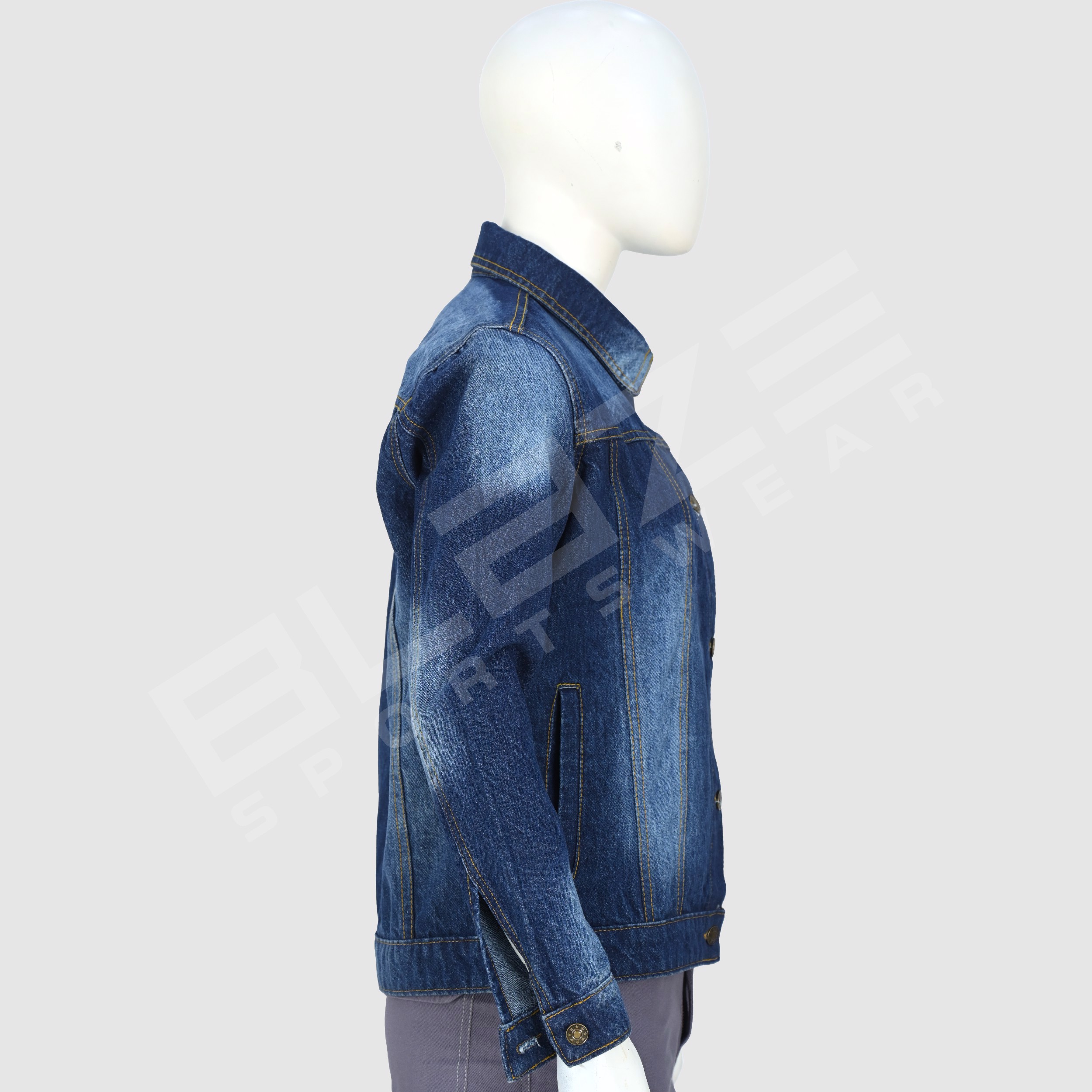 OEM Custom Design Breathable Denim Jacket Casual Streetwear Wholesale Fashion for Plus Size Women f