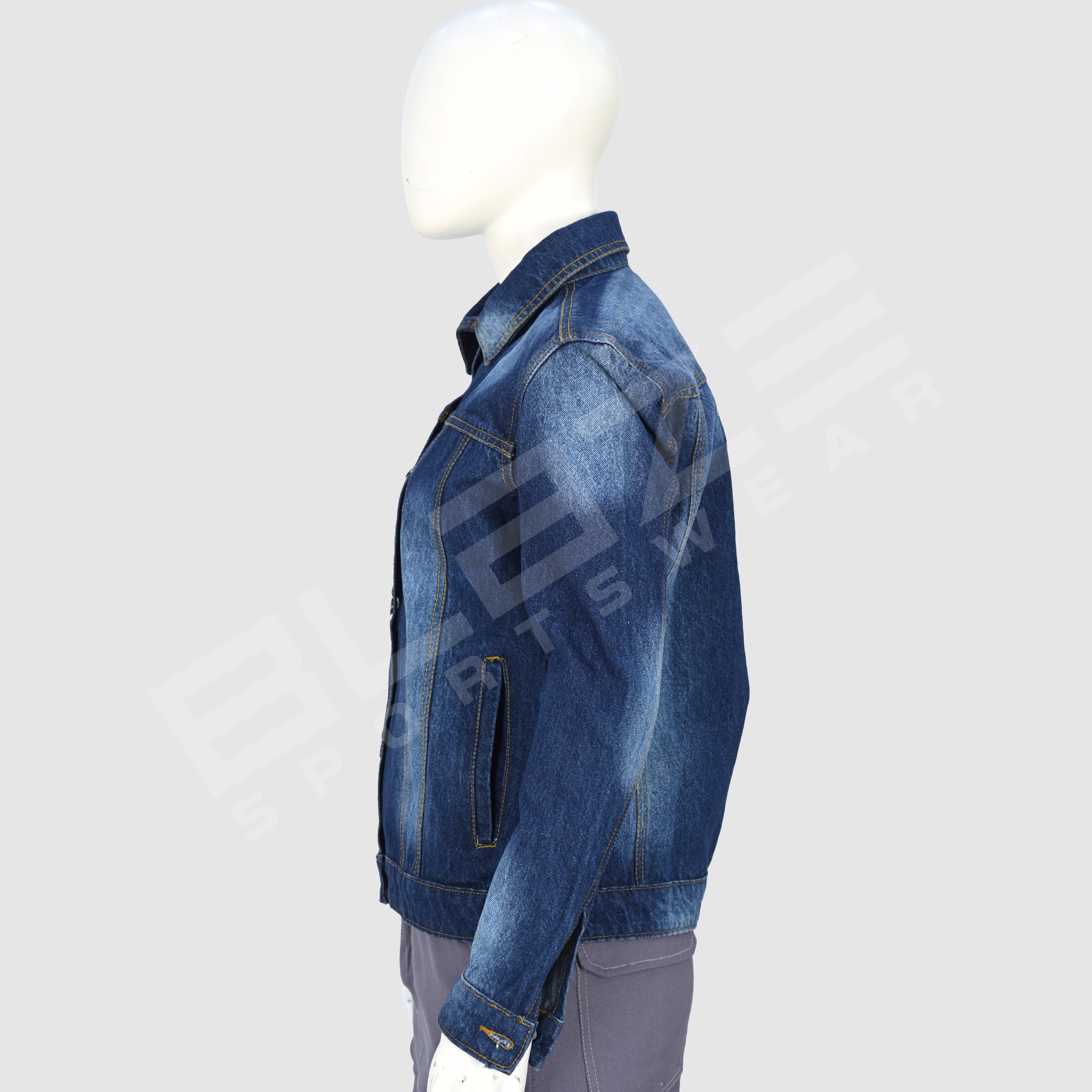 OEM Custom Design Breathable Denim Jacket Casual Streetwear Wholesale Fashion for Plus Size Women f - view 2