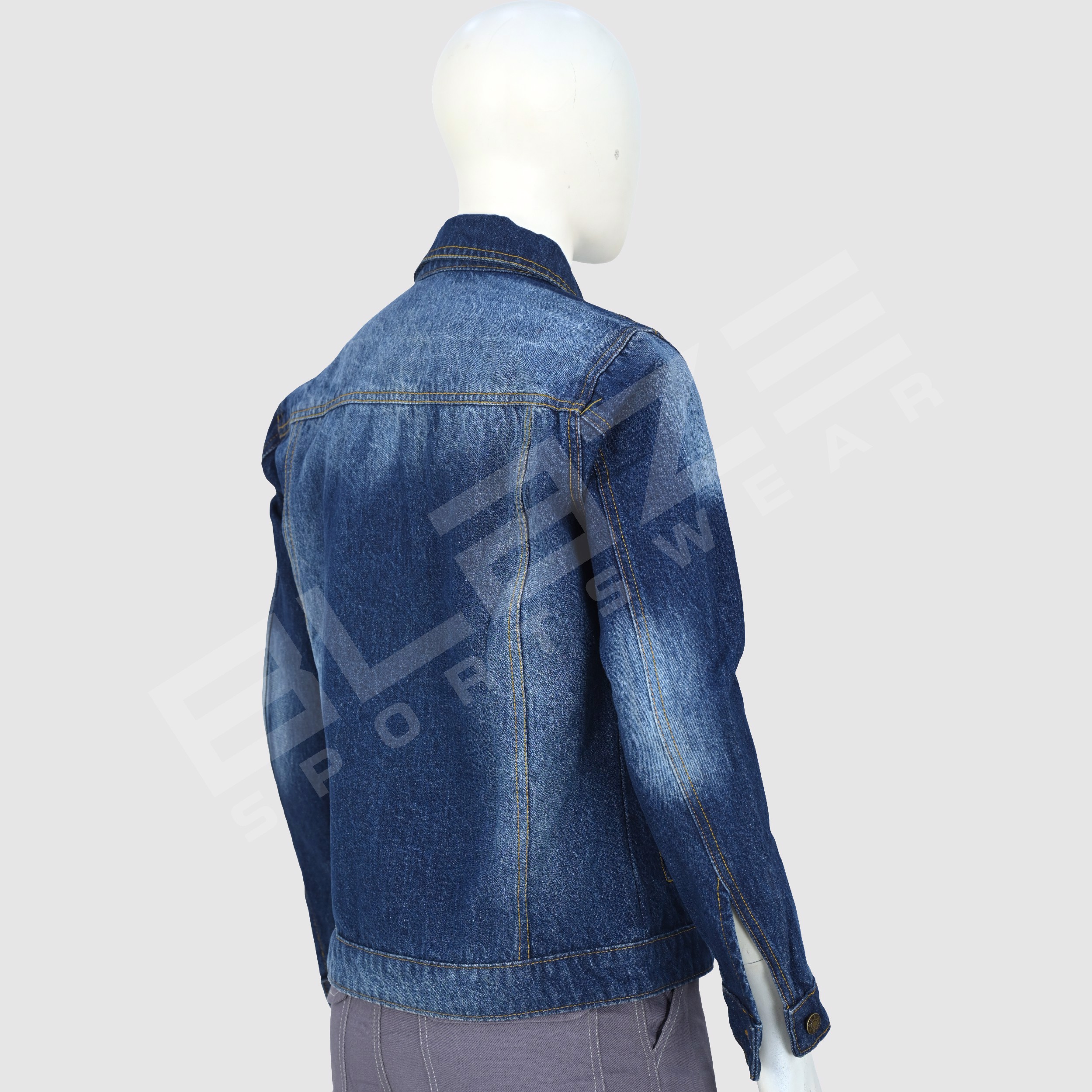 OEM Custom Design Breathable Denim Jacket Casual Streetwear Wholesale Fashion for Plus Size Women f - view 3