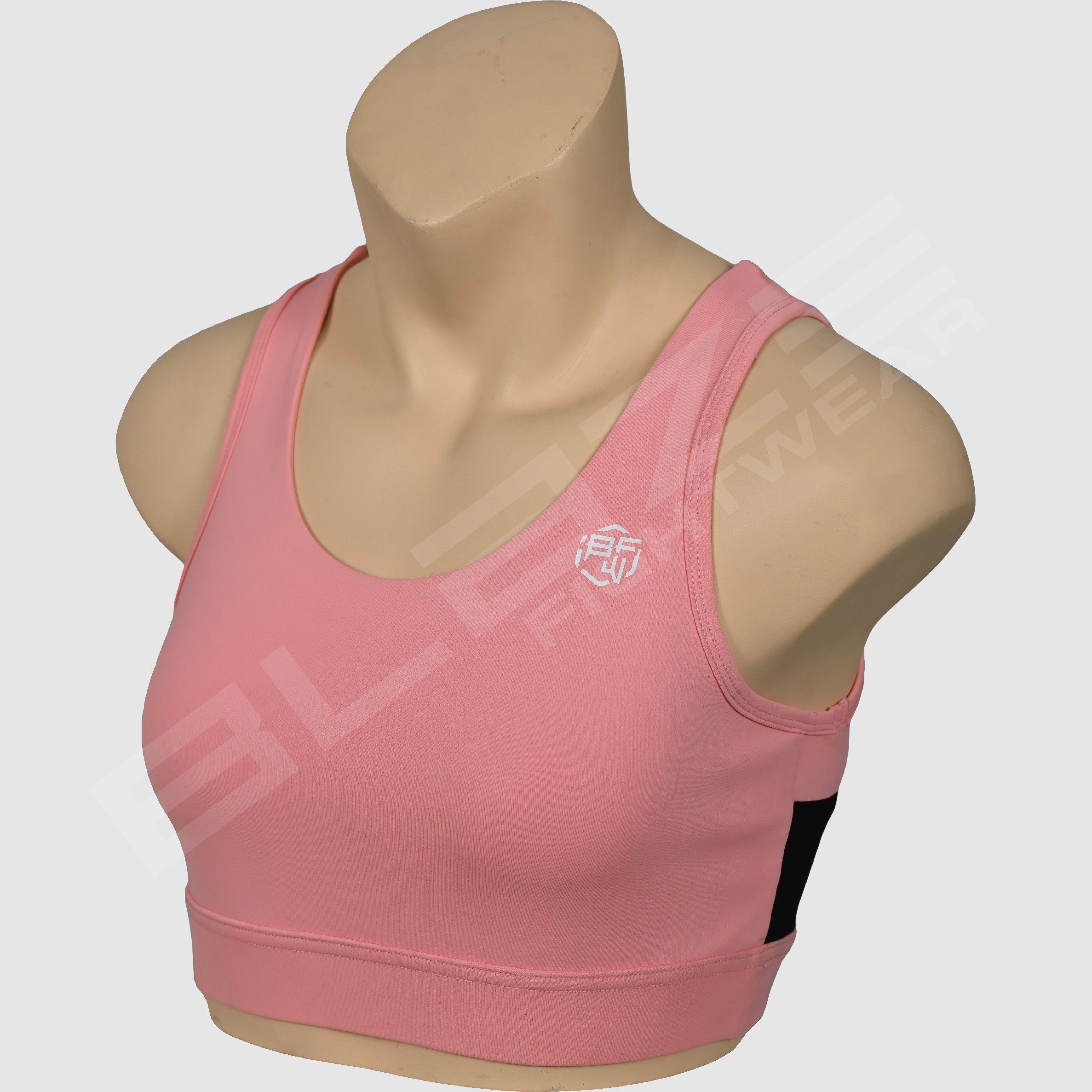 Custom Logo sports bra light weight U Neck Sports Bra Women Clothing Racer Back Workout Bras Gym Fit