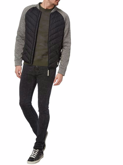  High Quality Customised Slim Fit Puffer Jackets With Arms In Fleece Fabric With Functional Pockets  - view 2