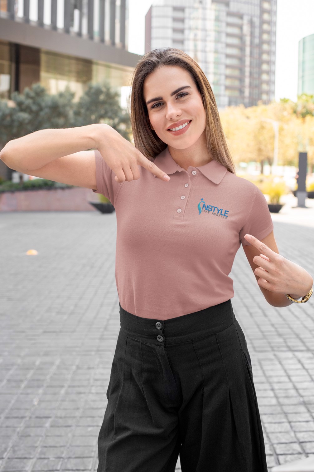  High Quality Plain Dyed  Polo Shirt Available in Different Stuff As Per Customer Demand  - view 3