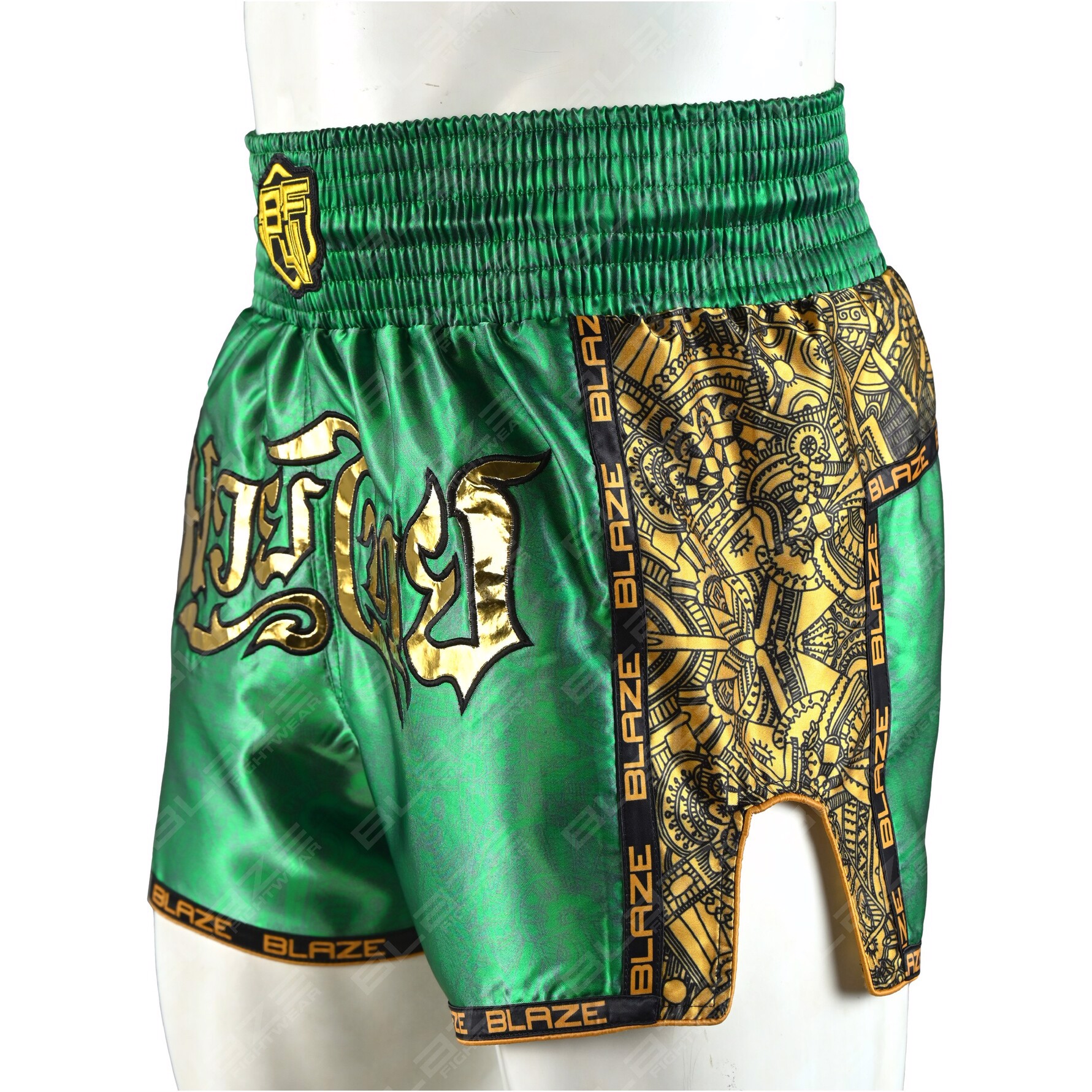 OEM Custom Muay Thai short Kick Boxing MMAshort Sparring Fight and Grappling short Fitness Training  - view 2