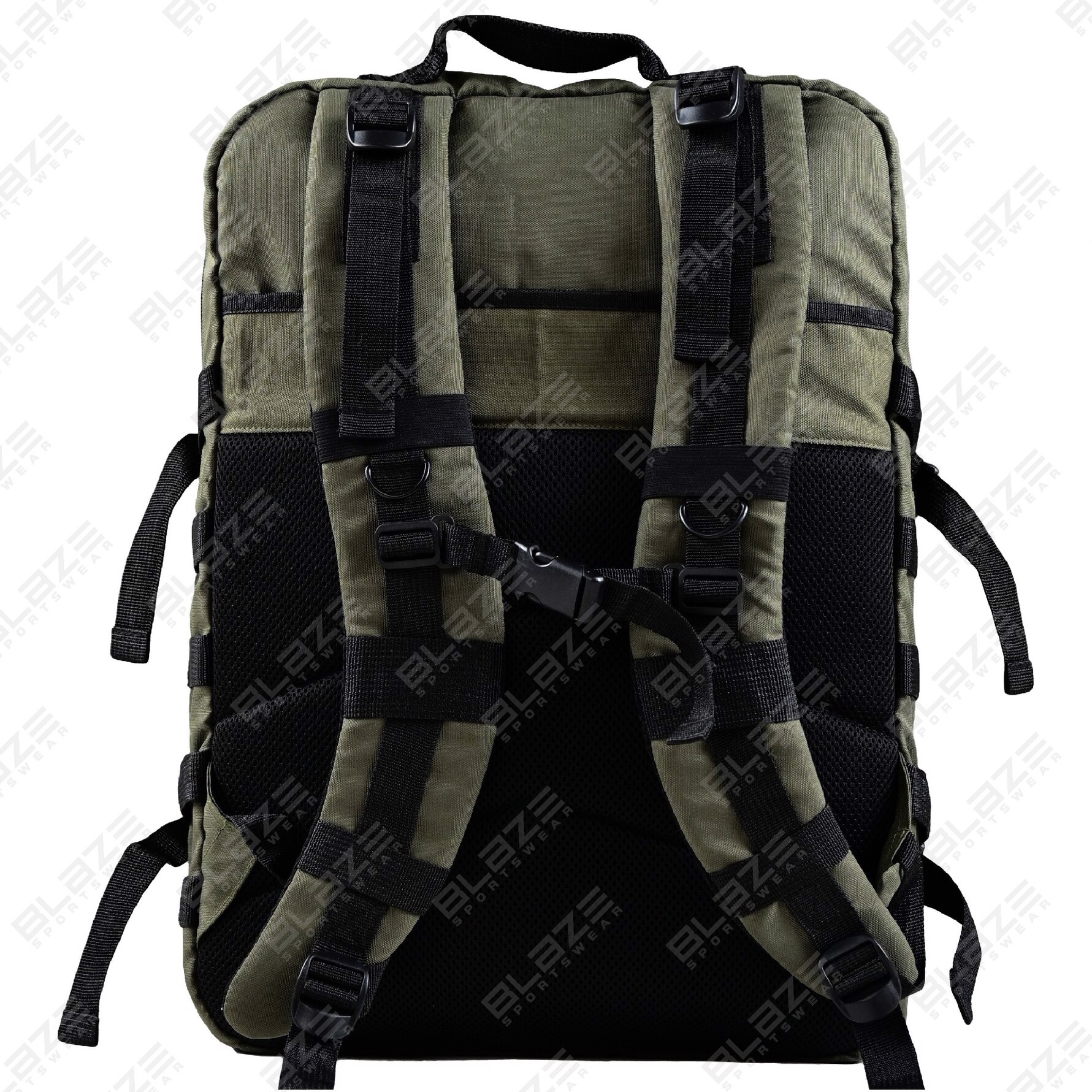 Molle tactical backpack with durable 600 PVC cordura 100% polyester for mens womens adults unisex  - view 7