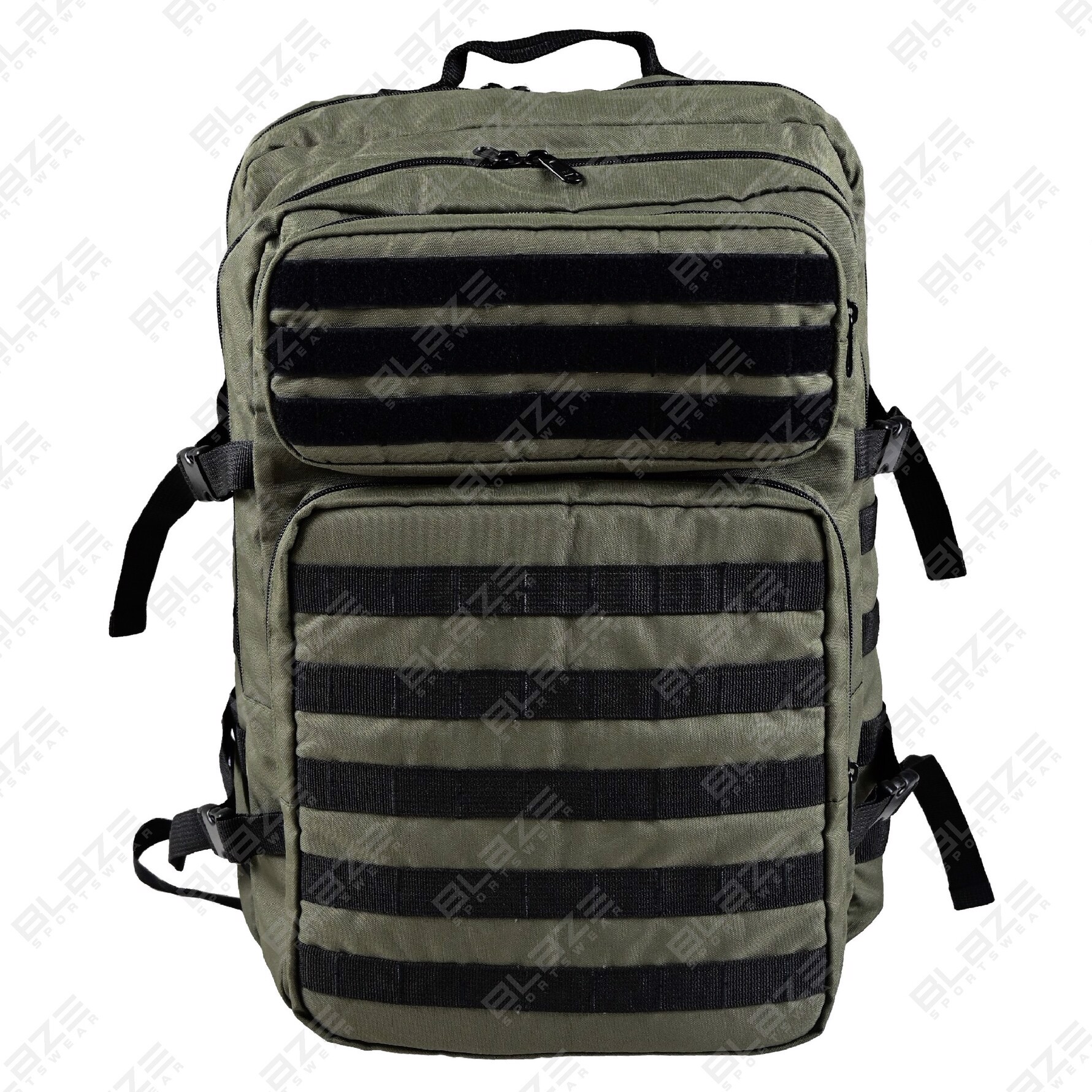 Molle tactical backpack with durable 600 PVC cordura 100% polyester for mens womens adults unisex  - view 8