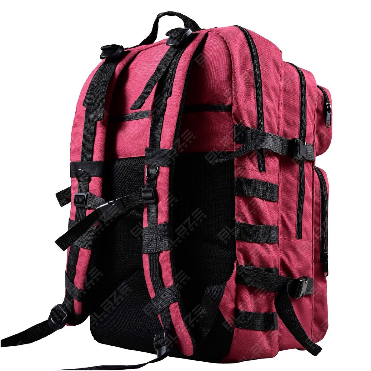 Molle tactical backpack with durable 600 PVC cordura 100% polyester for mens womens adults unisex  - view 10