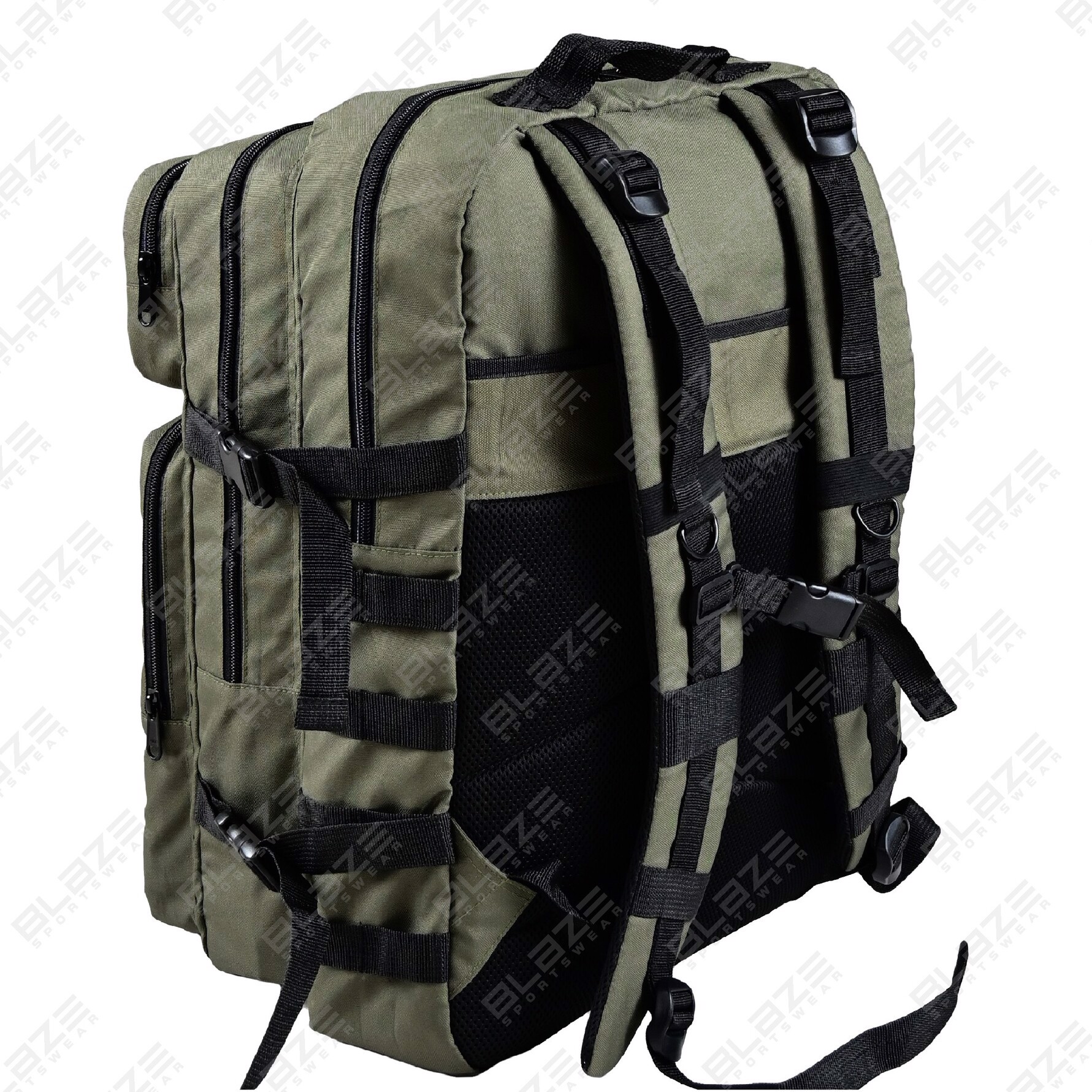 Molle tactical backpack with durable 600 PVC cordura 100% polyester for mens womens adults unisex  - view 21