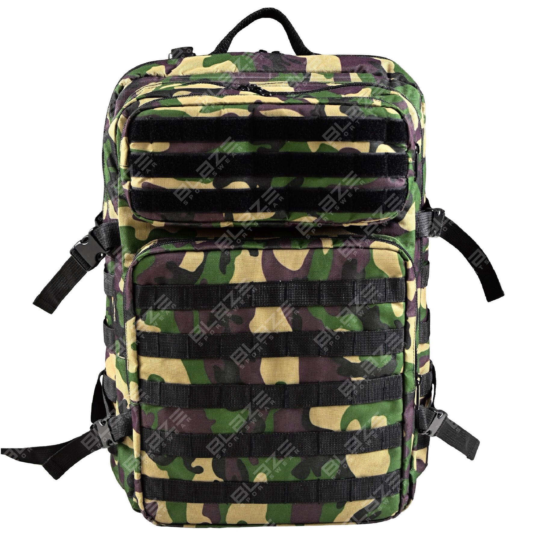 Molle tactical backpack with durable 600 PVC cordura 100% polyester for mens womens adults unisex  - view 22