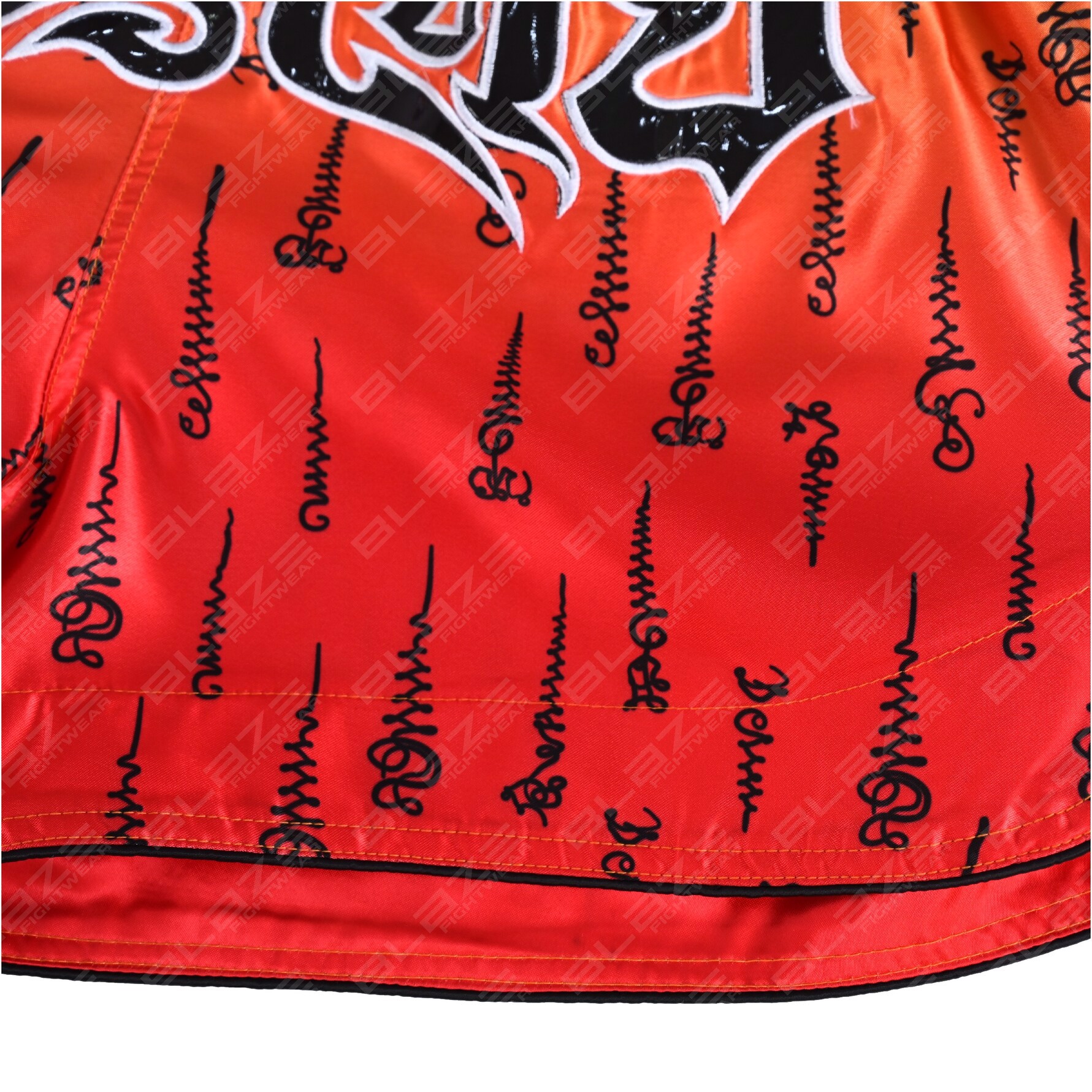 OEM Custom Muay Thai short Kick Boxing MMAshort Sparring Fight and Grappling short Fitness Training  - view 3
