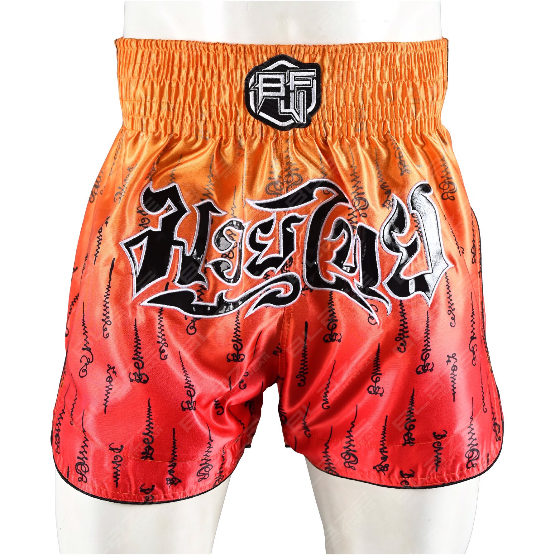 OEM Custom Muay Thai short Kick Boxing MMAshort Sparring Fight and Grappling short Fitness Training  - view 6